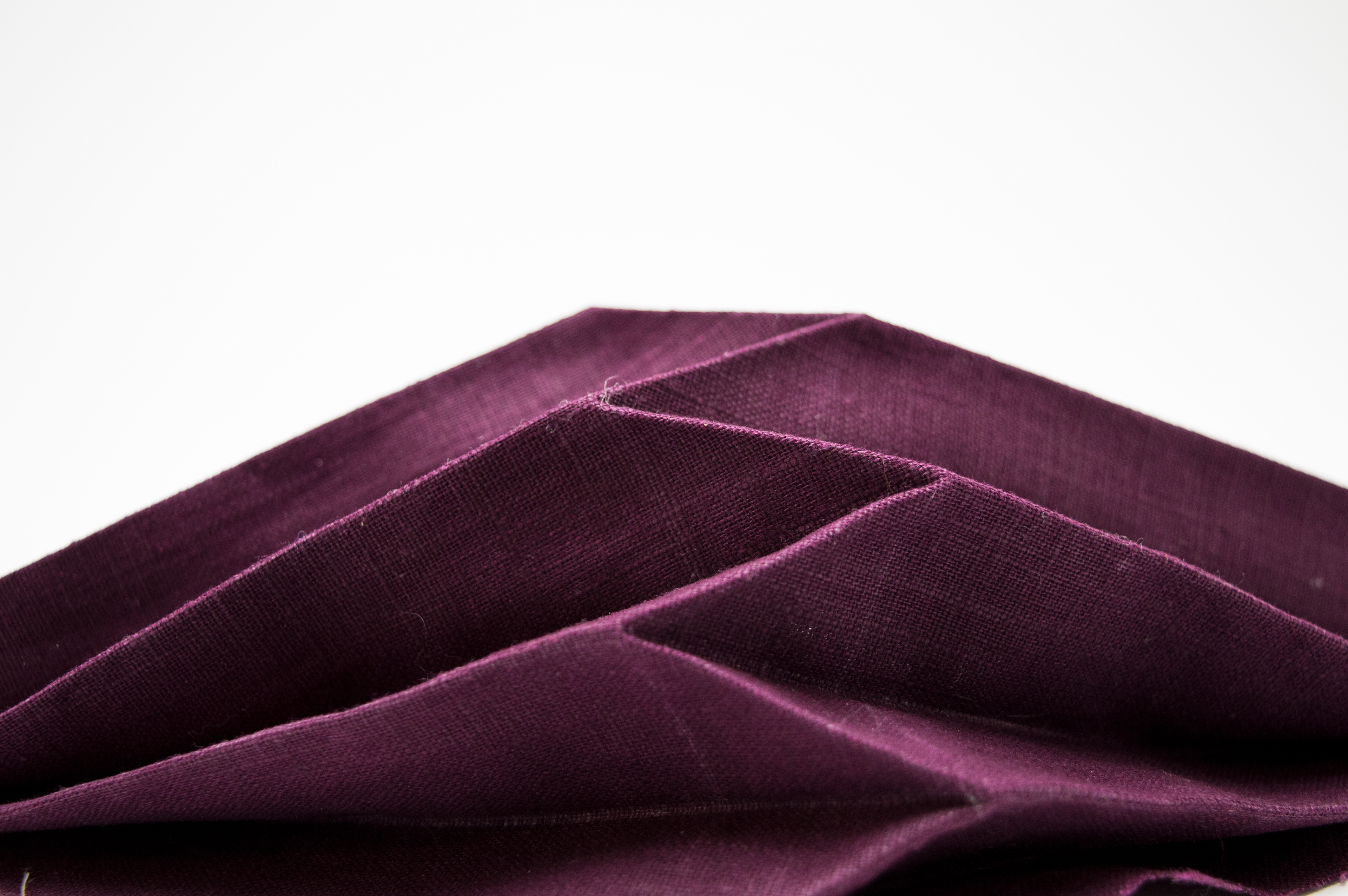 Ironed linen
