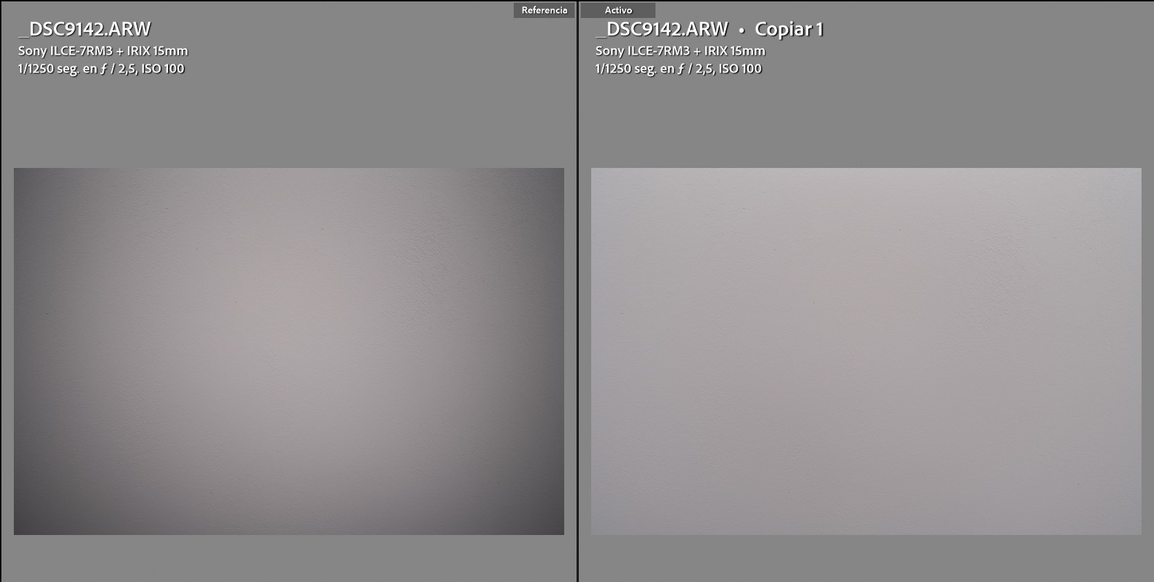 VIGNET CORRECTION F2.4