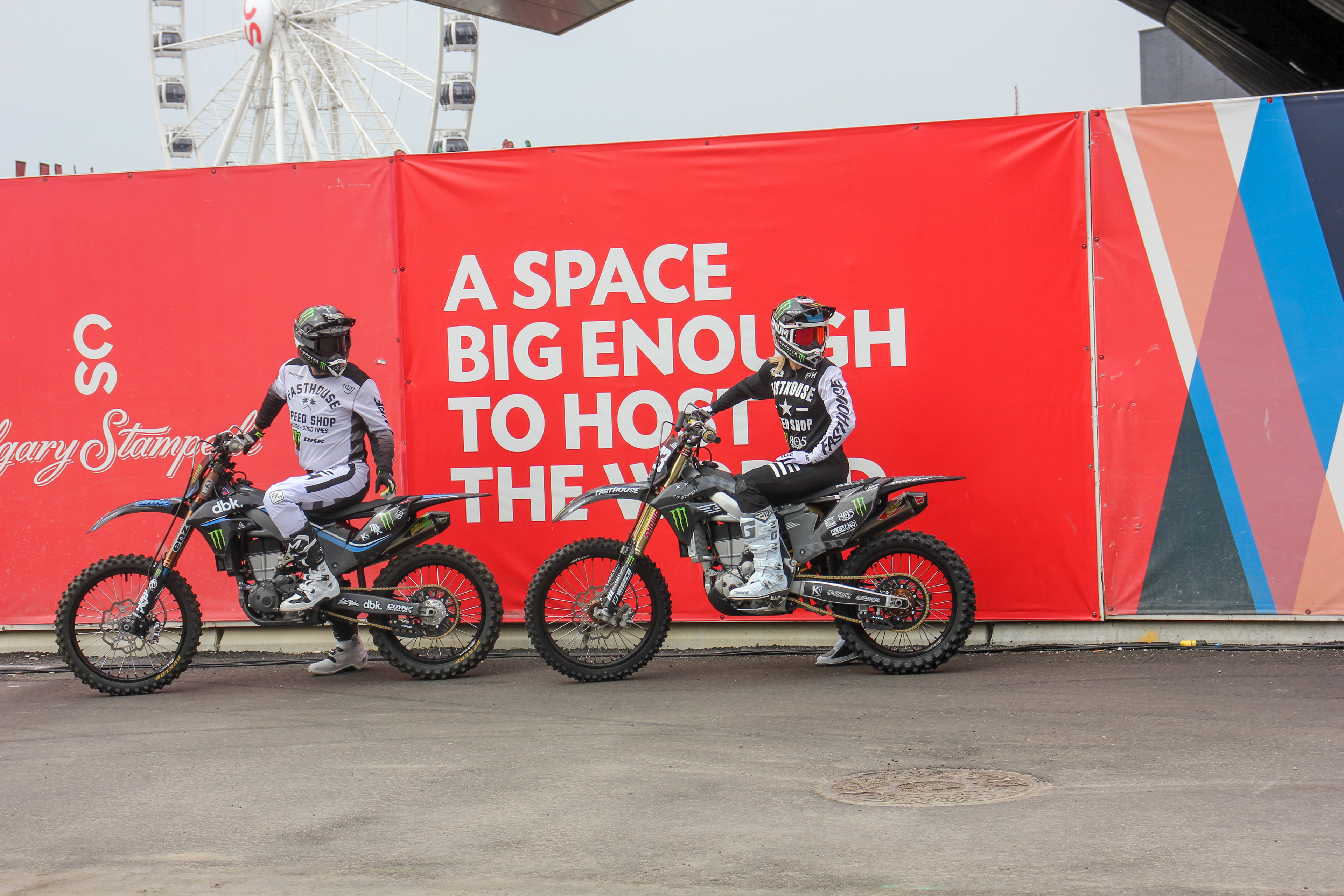 Bikers at stampede 2023. A photo by Gur Sodhi