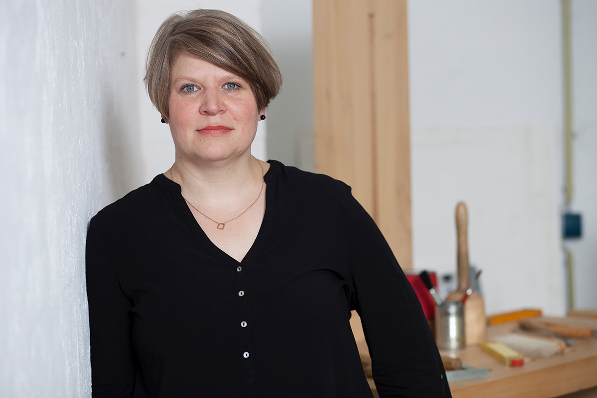 Portrait Kristin Lohmann Künstlerin Frankfurt