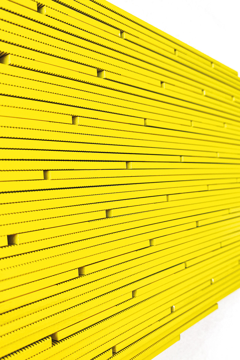 Wandinstallation von Kristin Lohmann