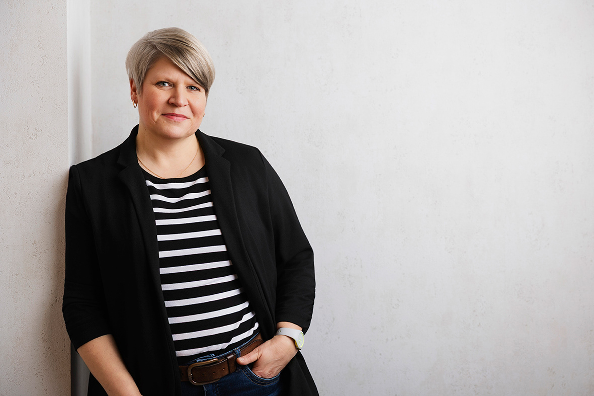 Portrait Kristin Lohmann Künstlerin Frankfurt