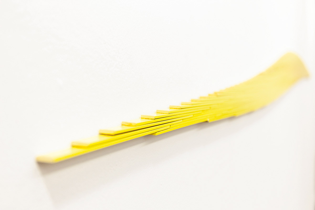 Wandinstallation von Kristin Lohmann