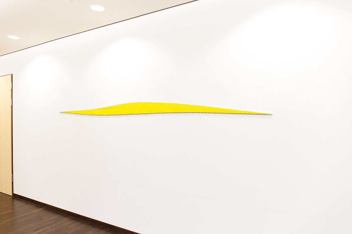 Wandinstallation von Kristin Lohmann