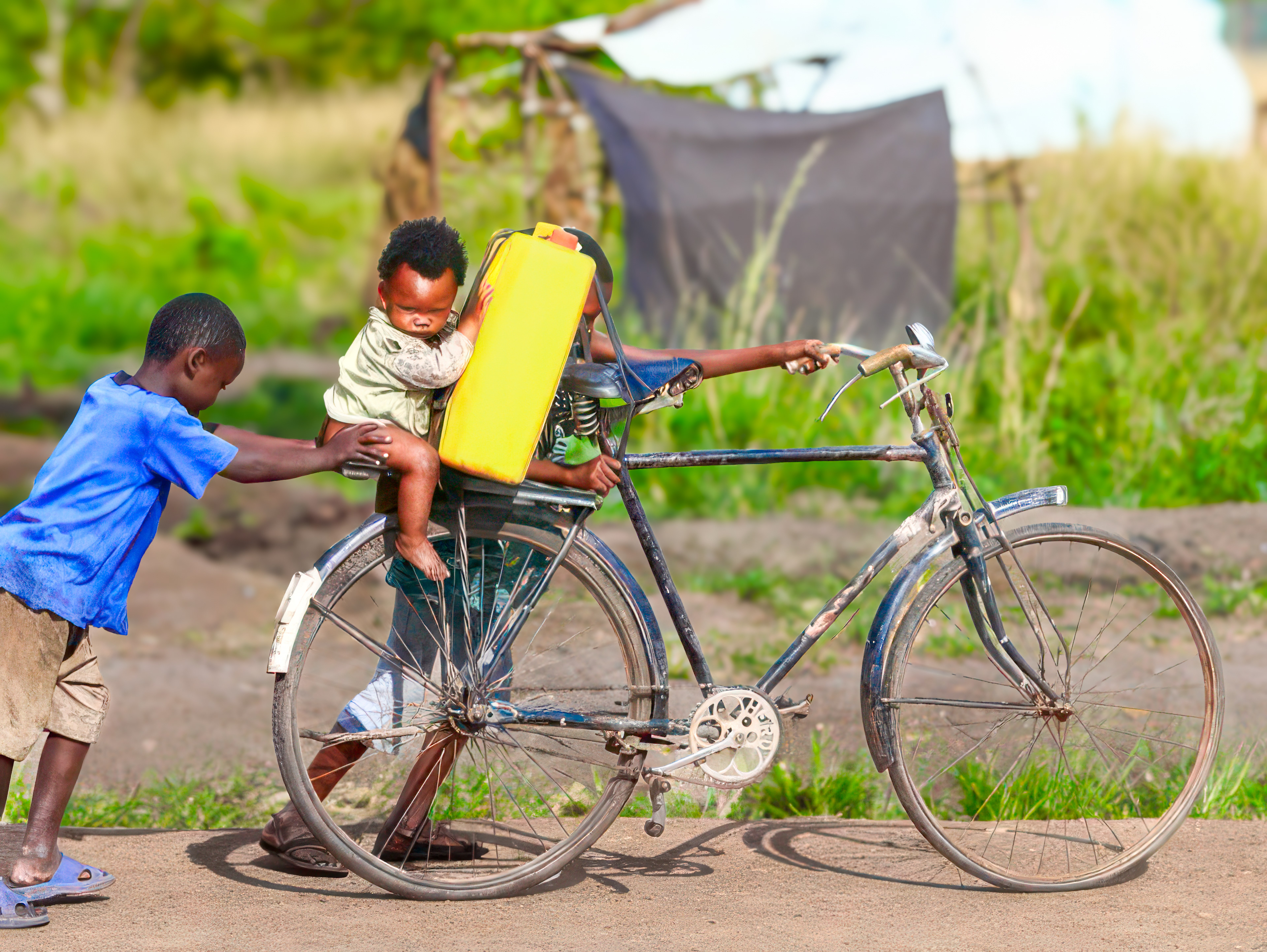 Water Run in Jos