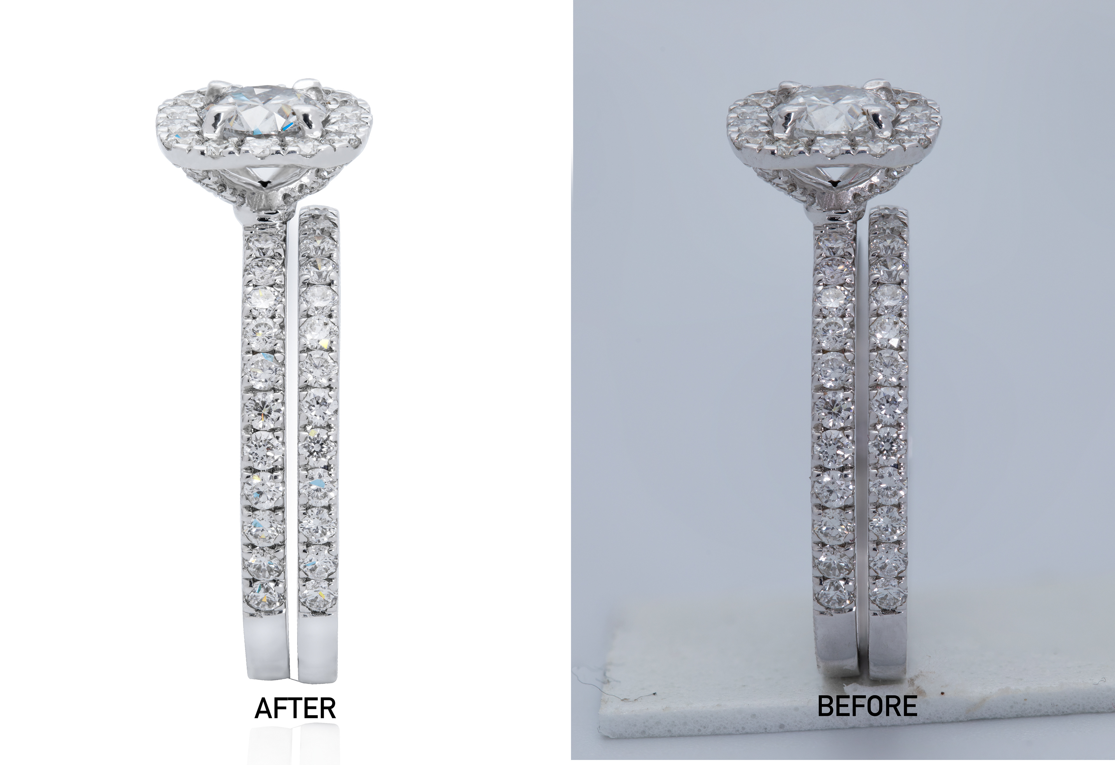 jewelry photoshoot and retouch