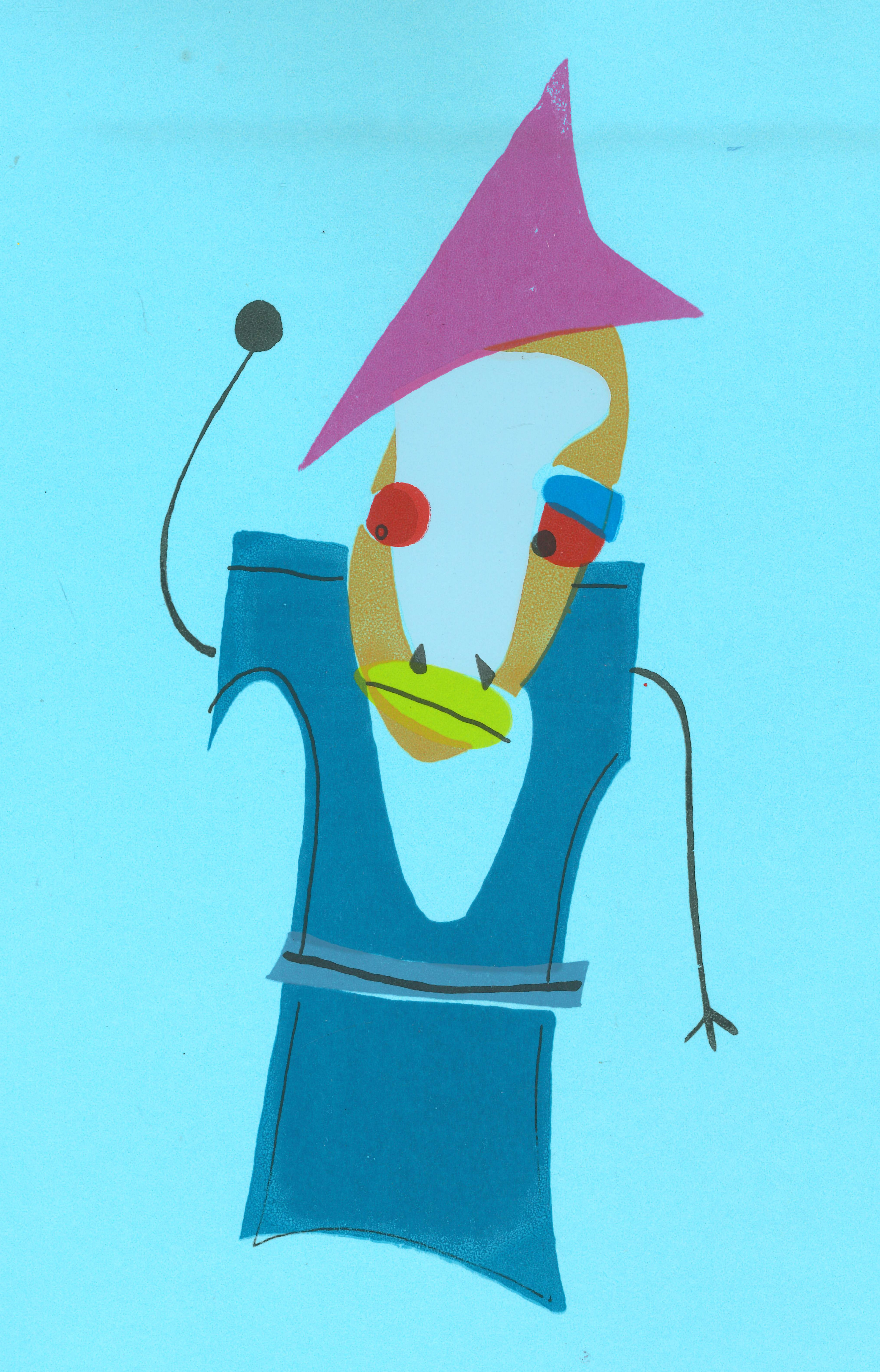 "Lady Armiger from the Big Screen", 2026, screen print