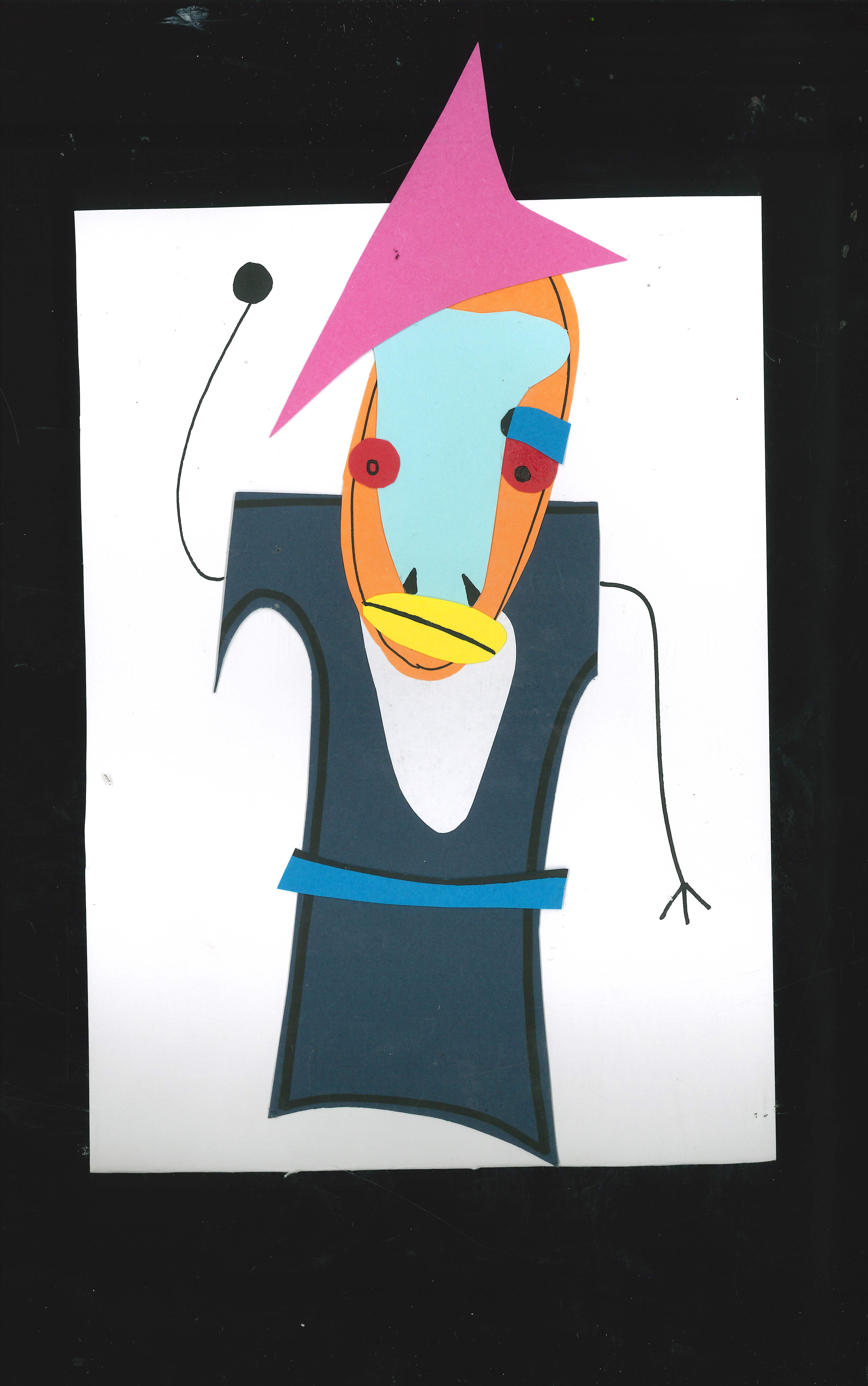 "Lady Armiger", 2026, collage