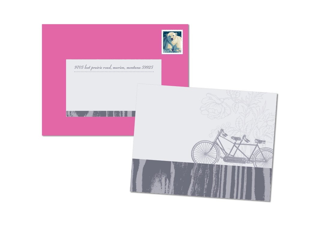 wedding // thank-you note