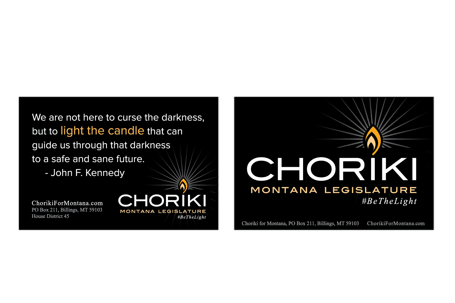 logo // banner // yard sign