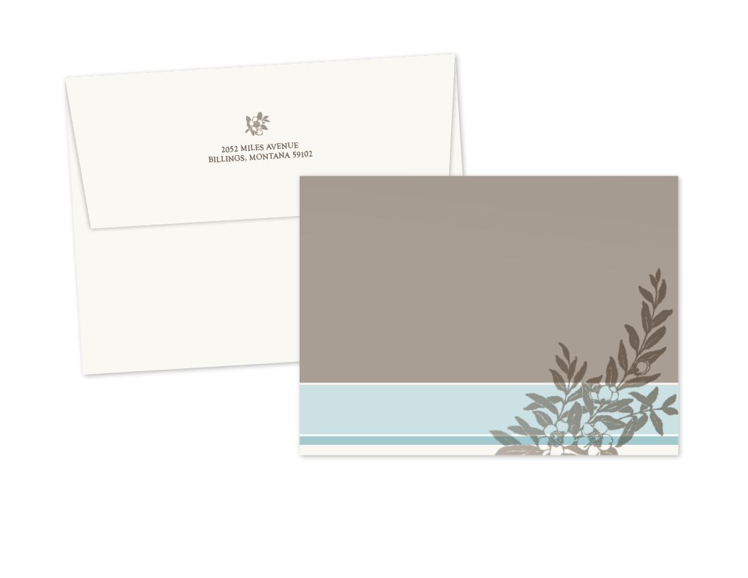 wedding // thank-you note