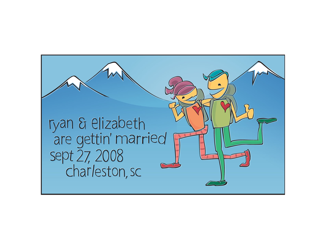 wedding // save-the-date magnet