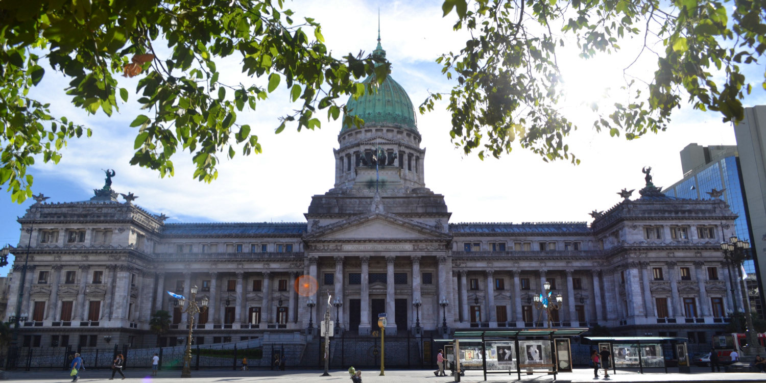 CS027BWC Congreso de la Nacion 100x70