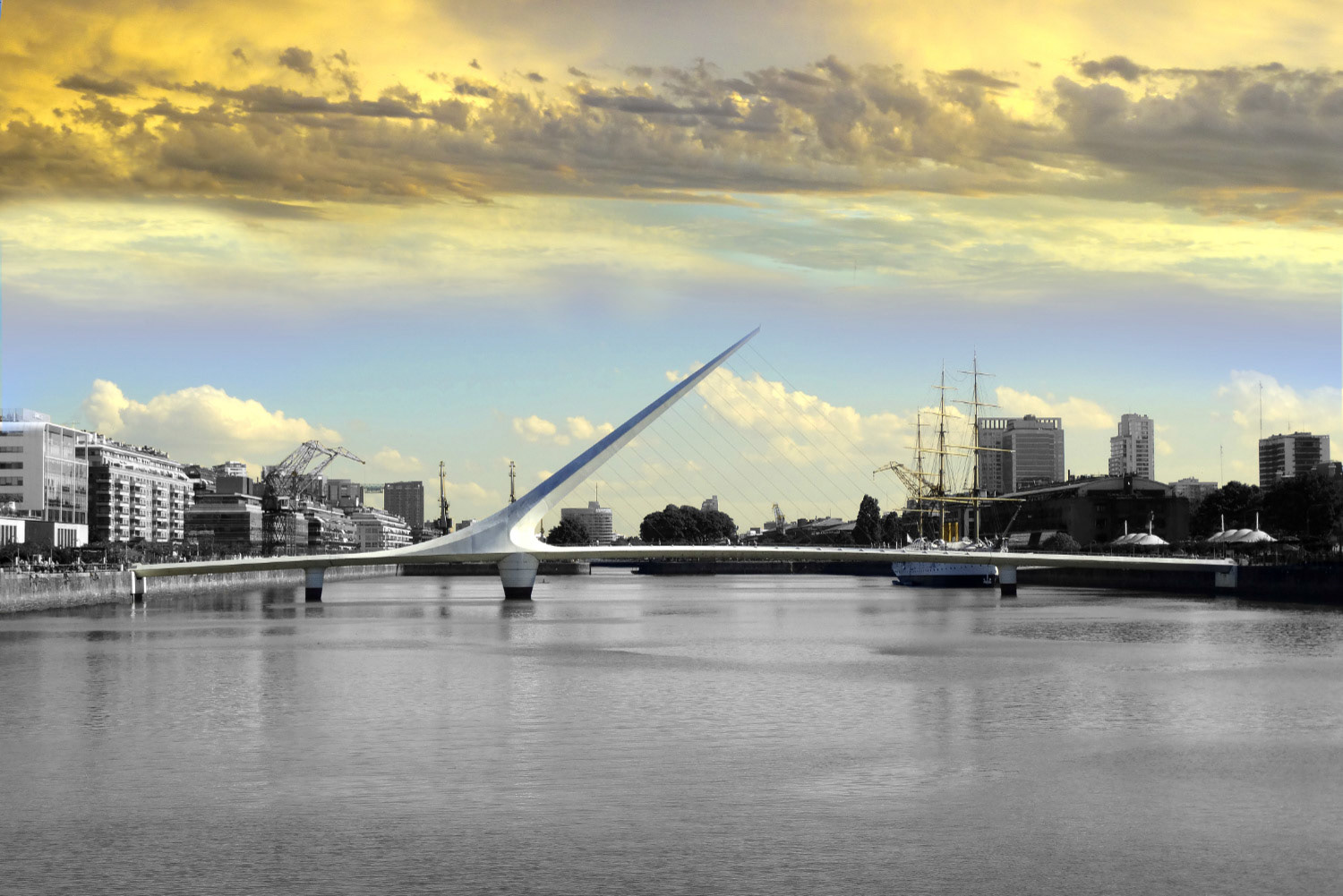 CS003CO Puente de la mujer 150x110