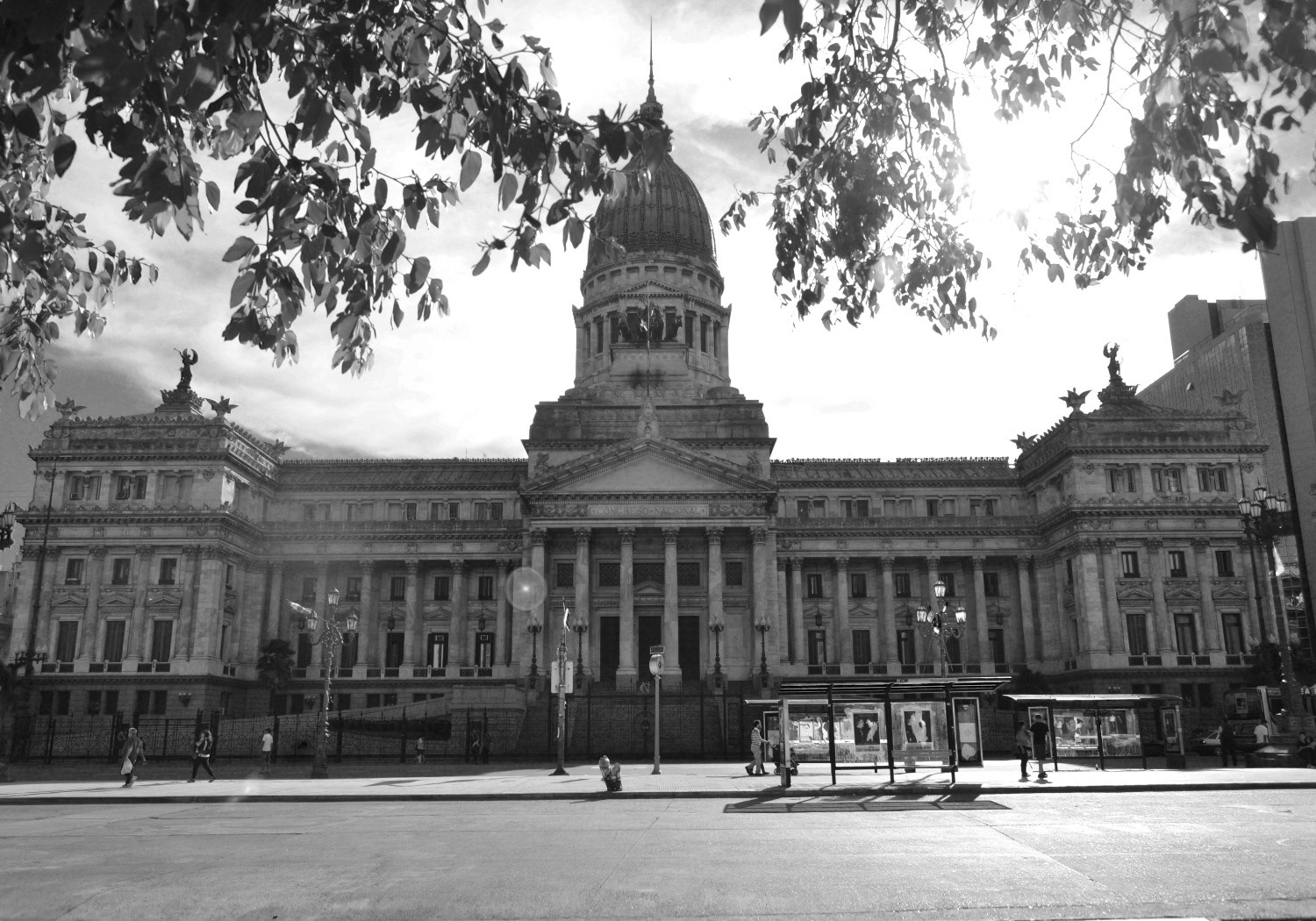 CS027_BWCO Congreso de la Nacion 100x70