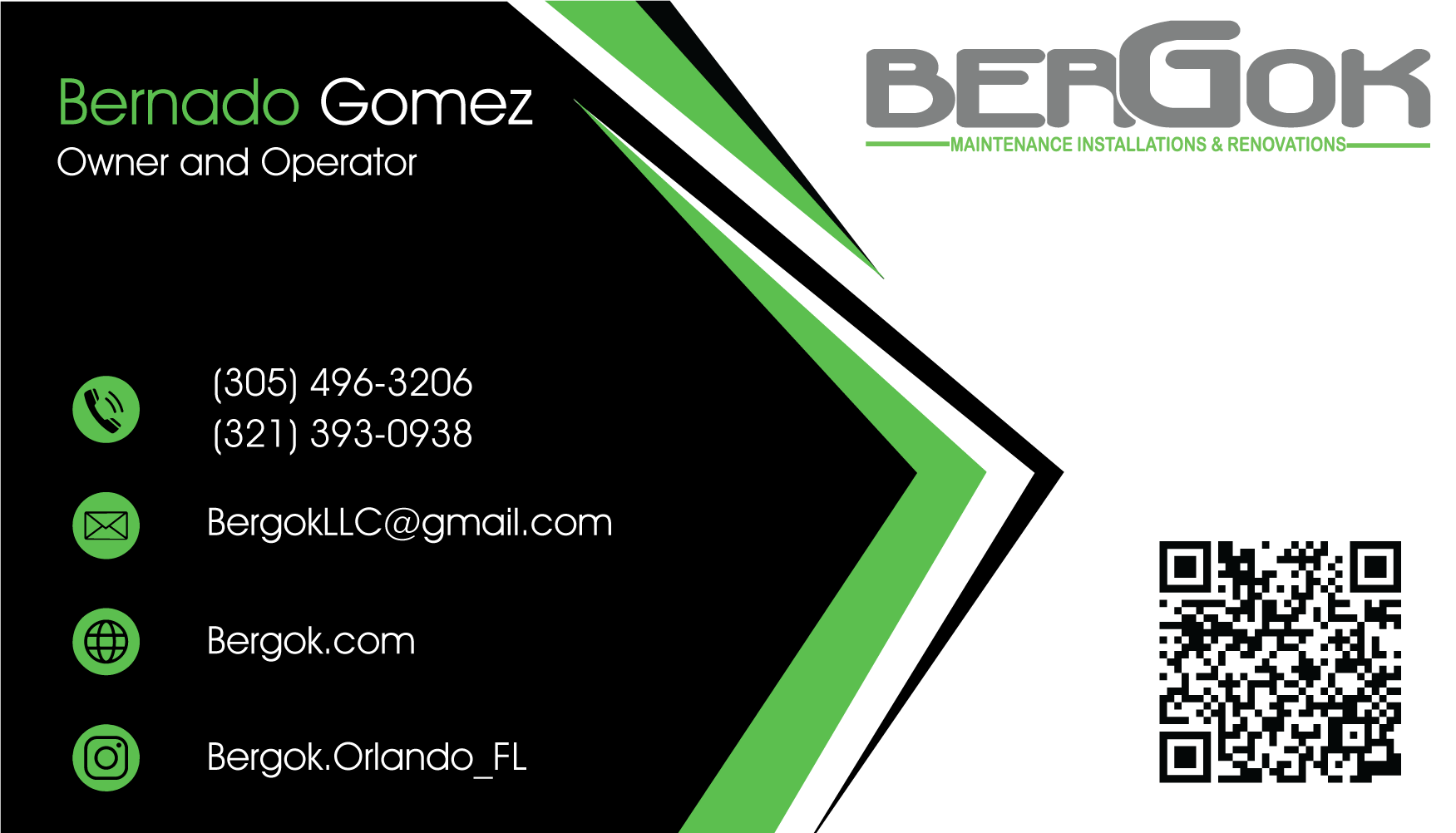 Business Card Back