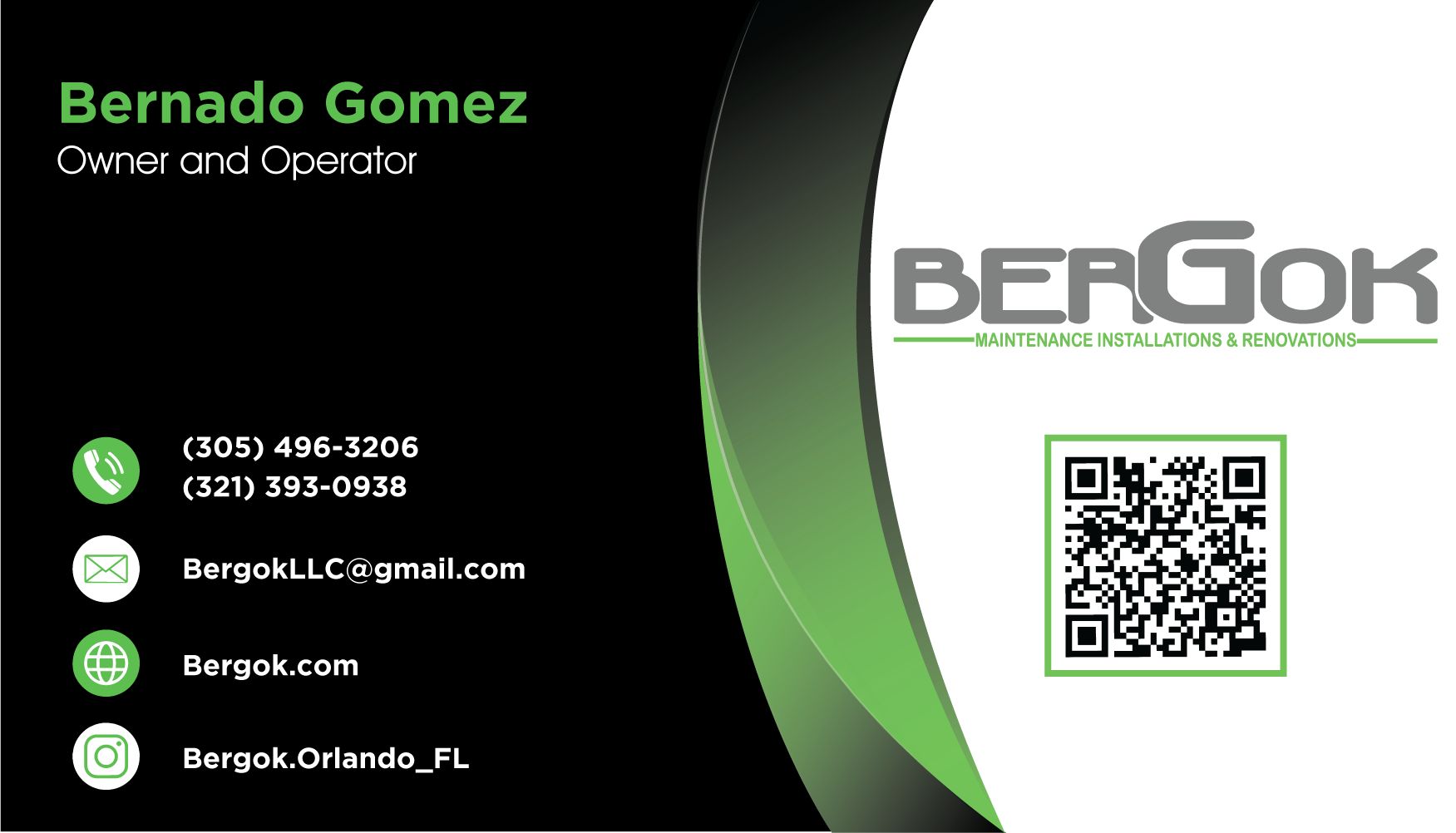 Business Card Back