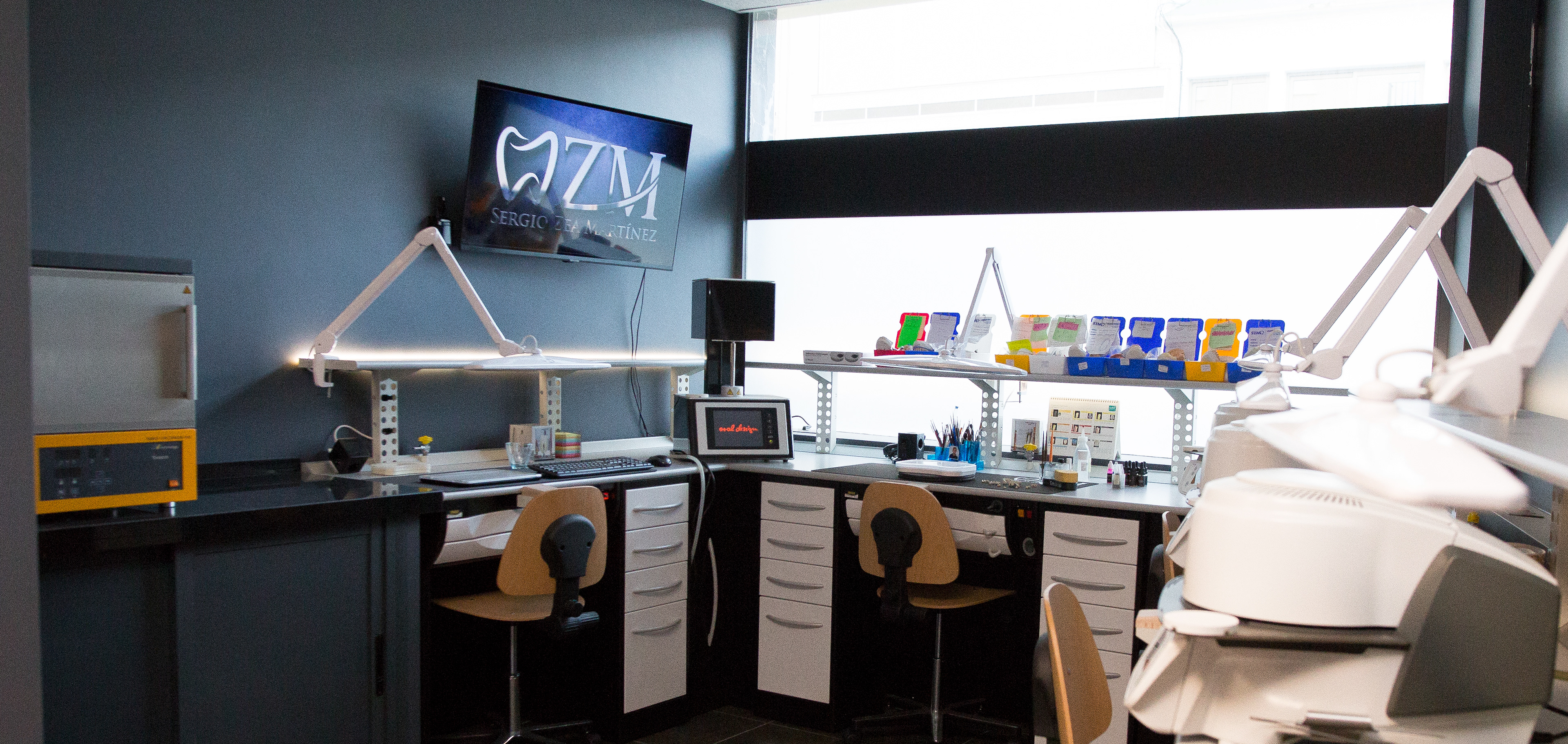 Interior del laboratorio