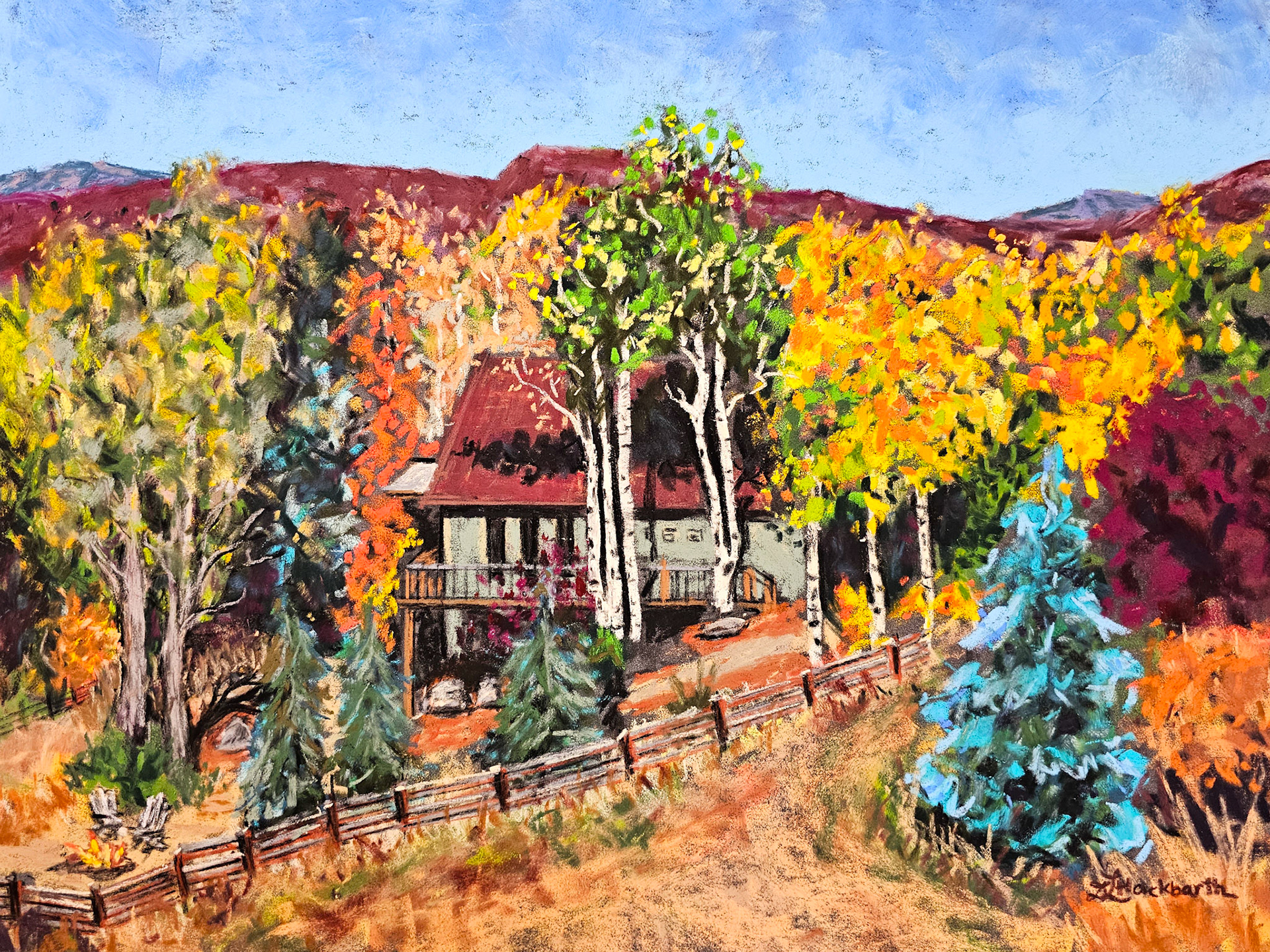 Mountain Home 12 x 24 Pastelmat Anthracite
