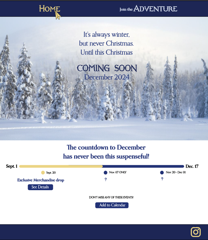 initial website home