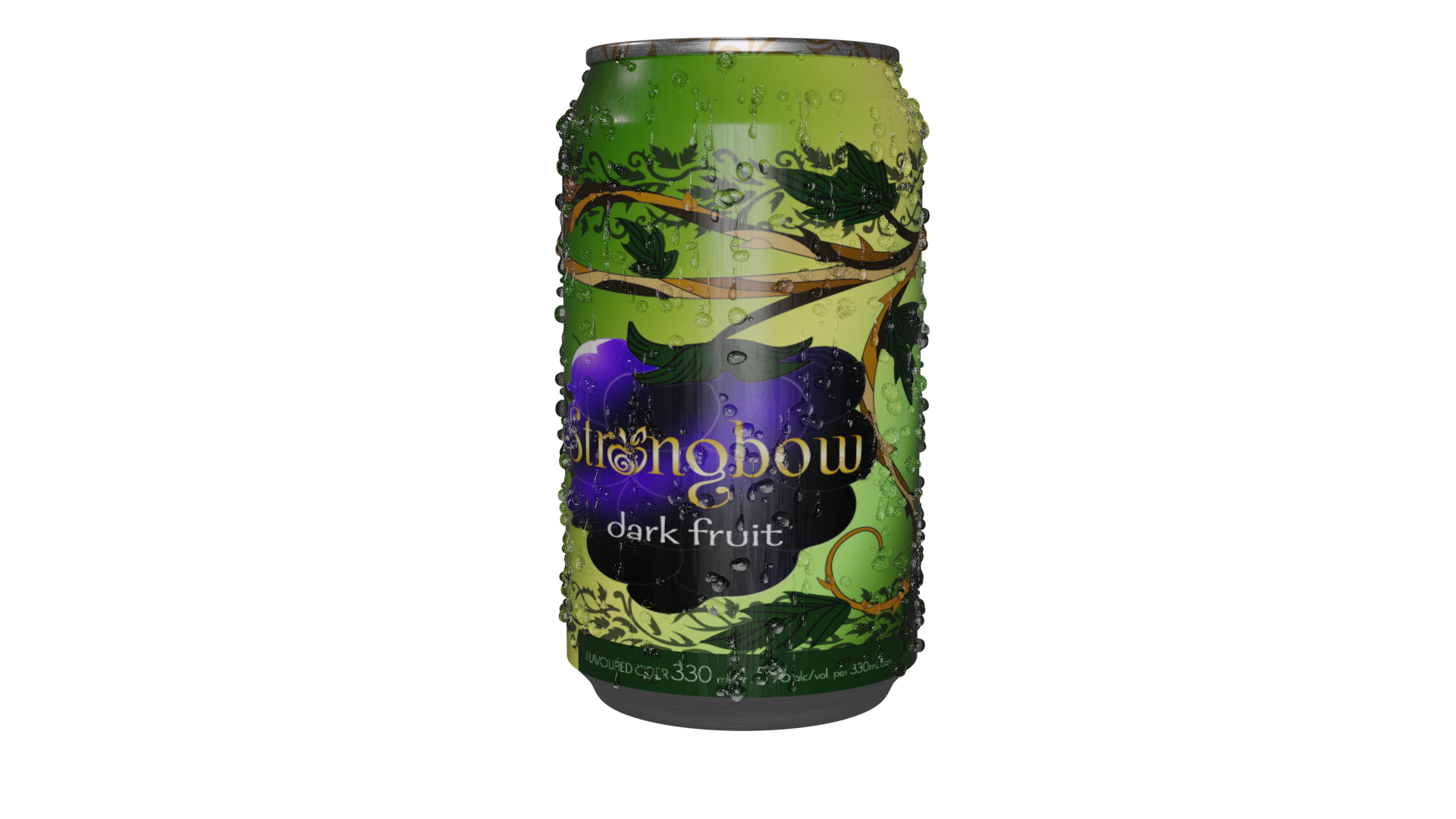dark fruit mock-up