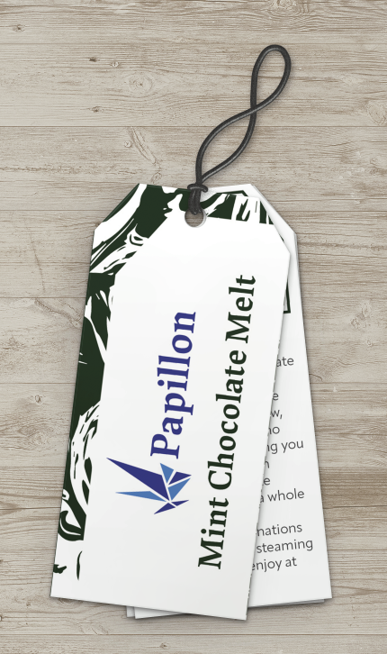 instruction tag mock-up
