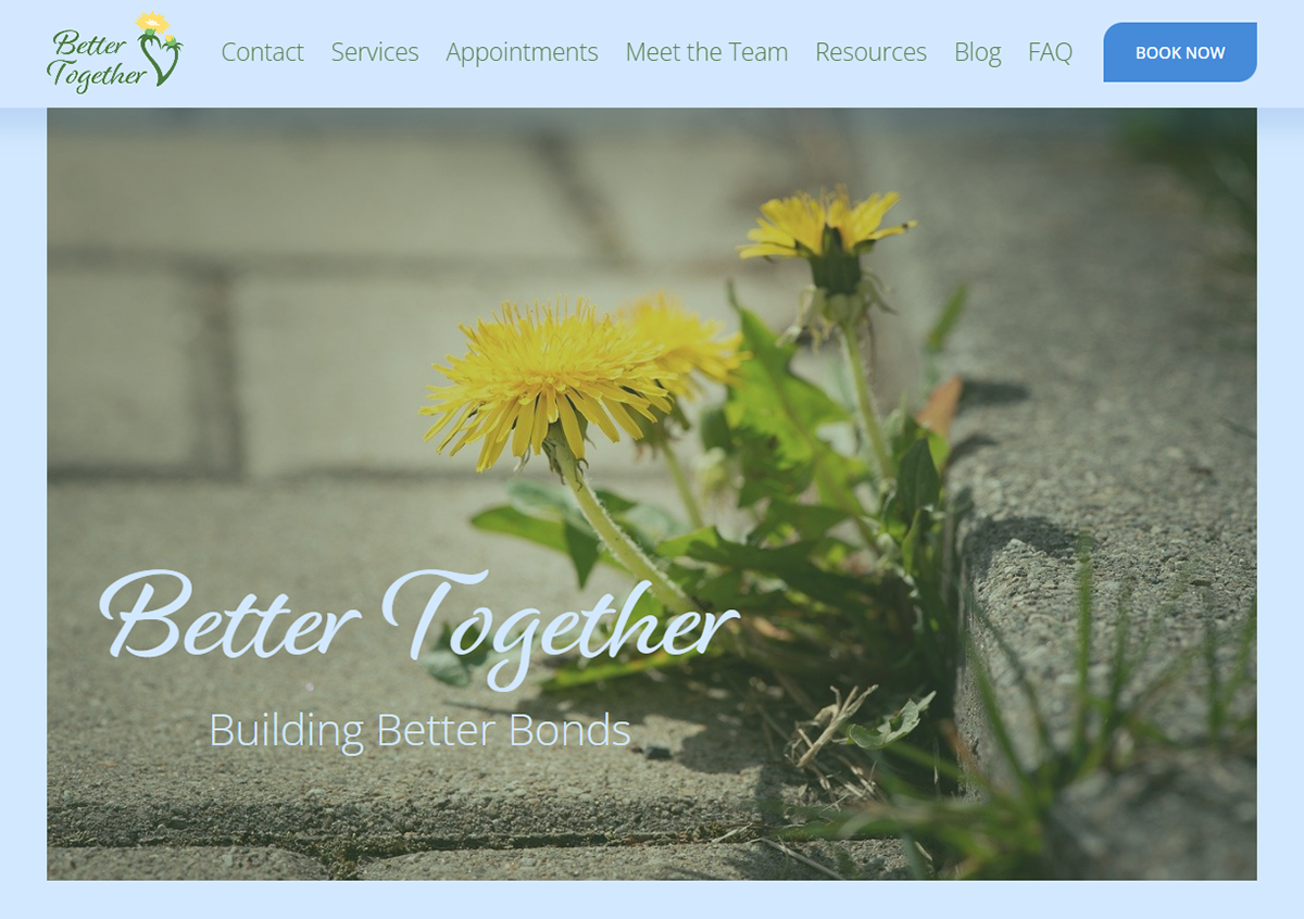 website home banner