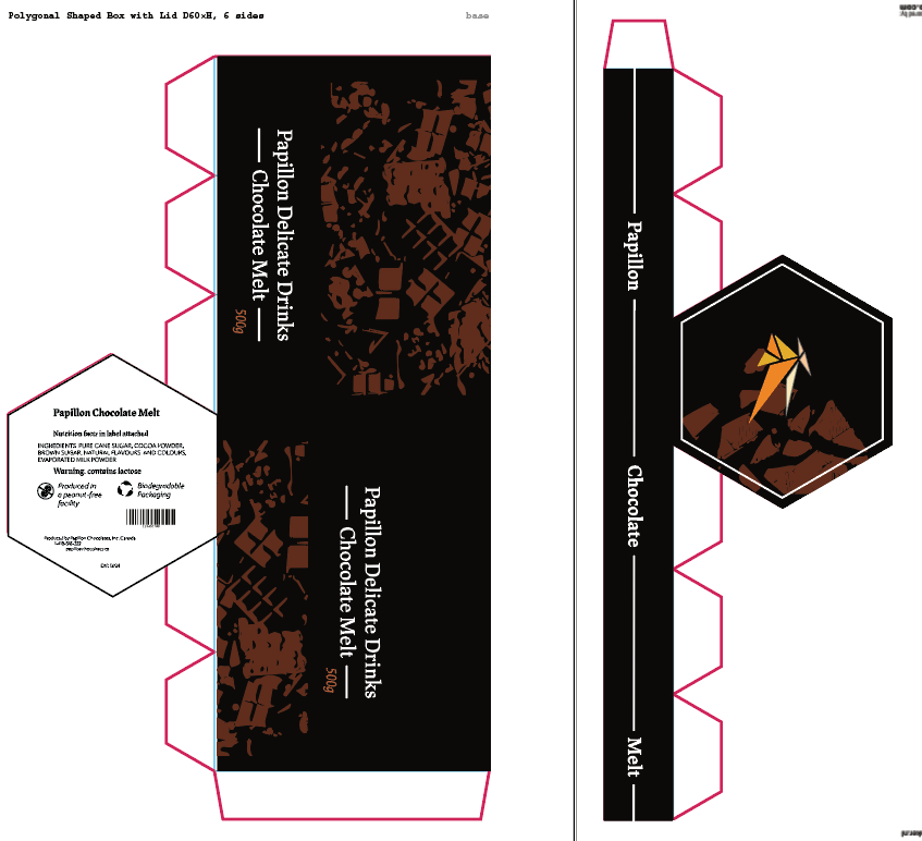 box flat labels