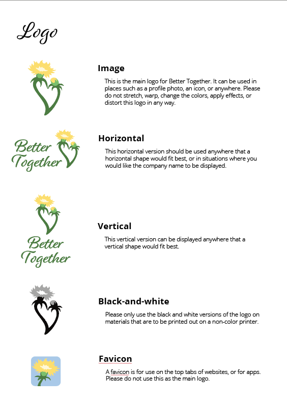 brand style guide