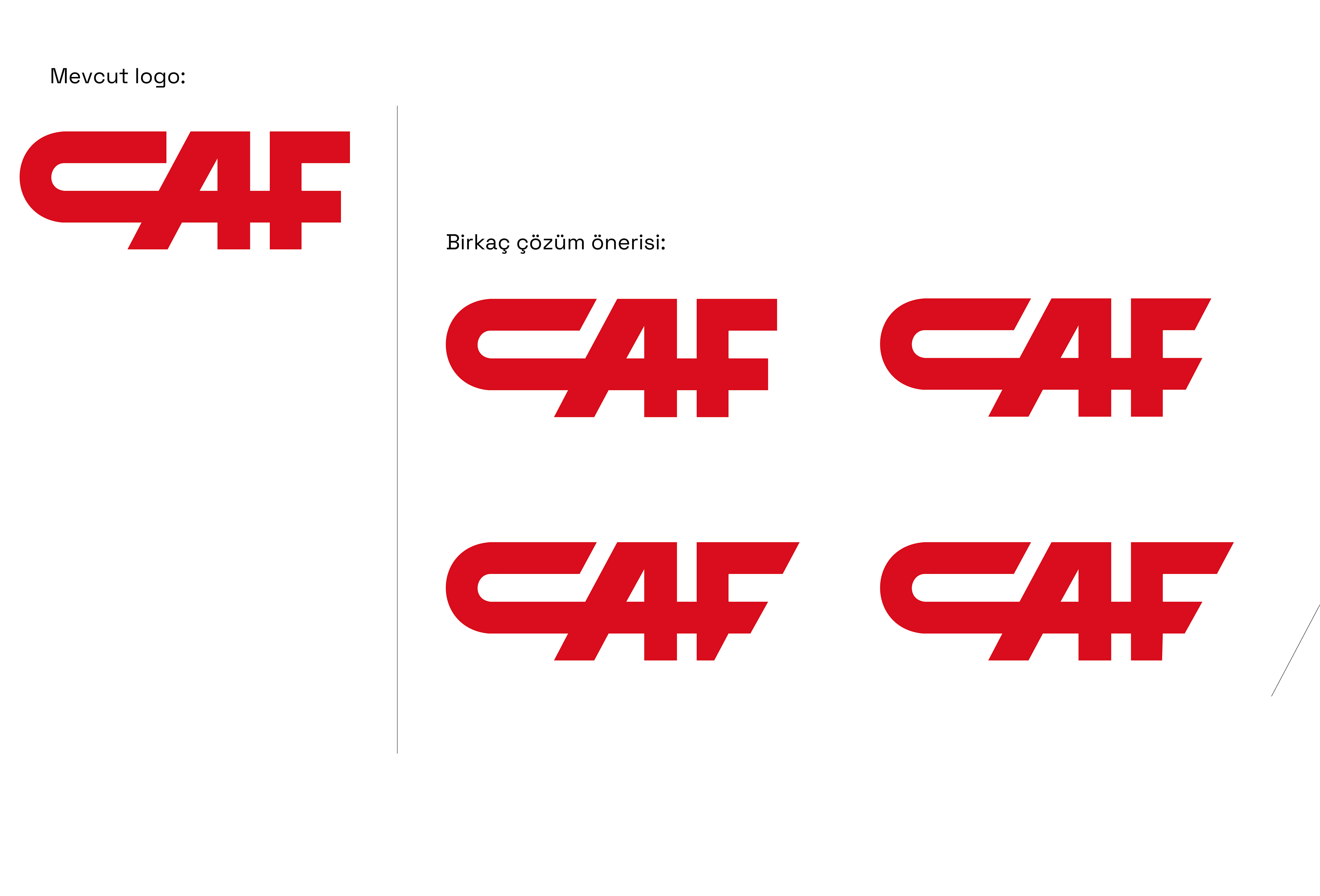 CAF Logo Rötuşlamaları