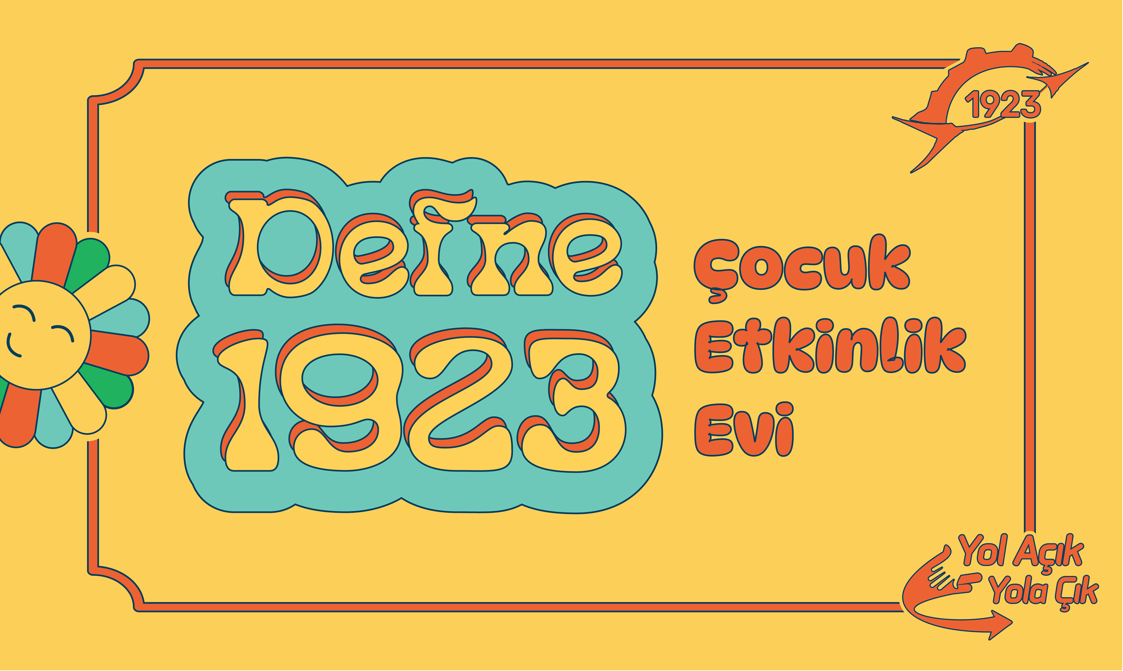 Defne 1923 Çocuk Etkinlik Evi Tabela Tasarımı