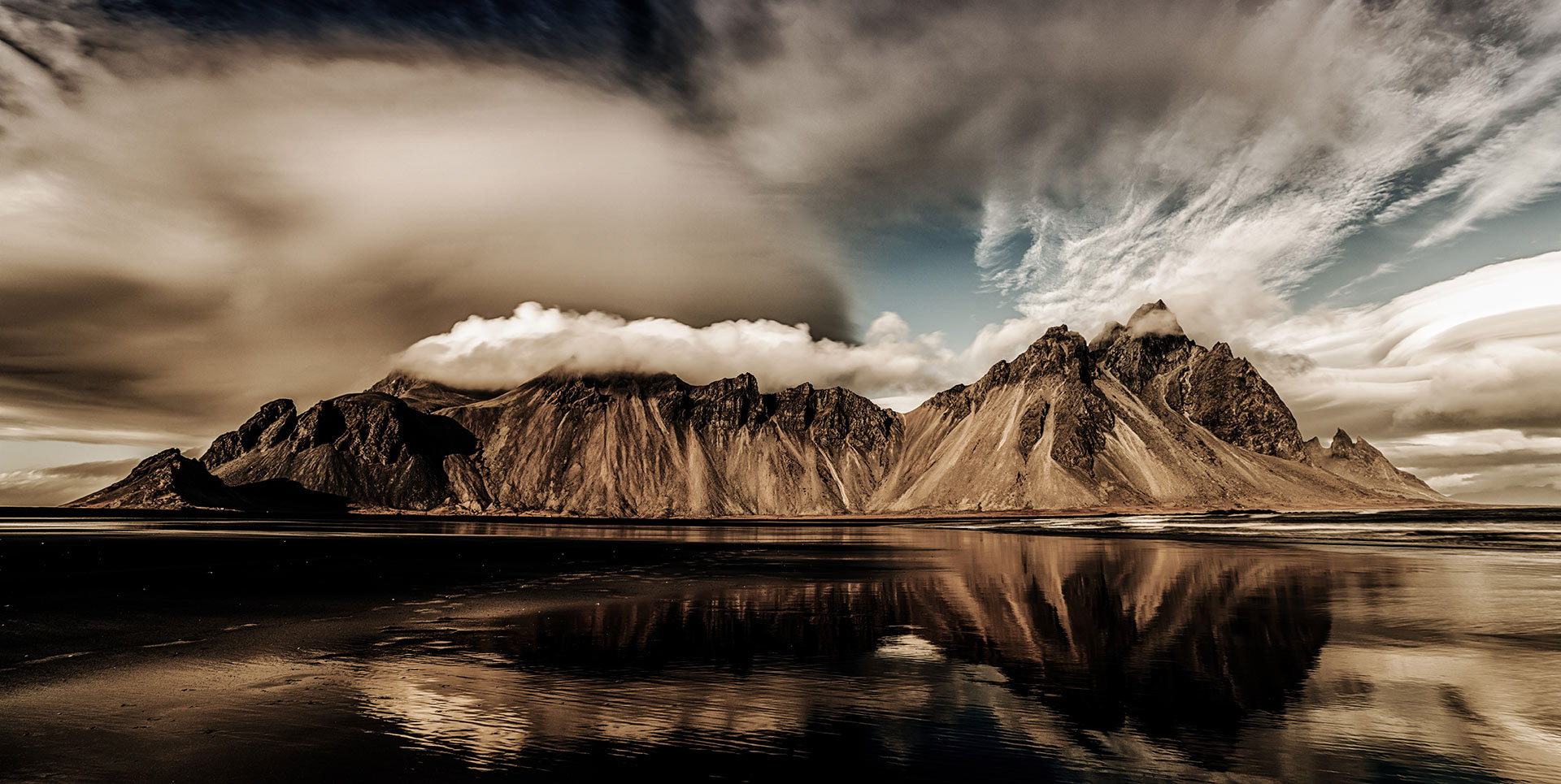 Vesturhorn Mountain Iceland. Nick Kontostavlakis.. Sony World Photography Awards Top 10 Travel Photos