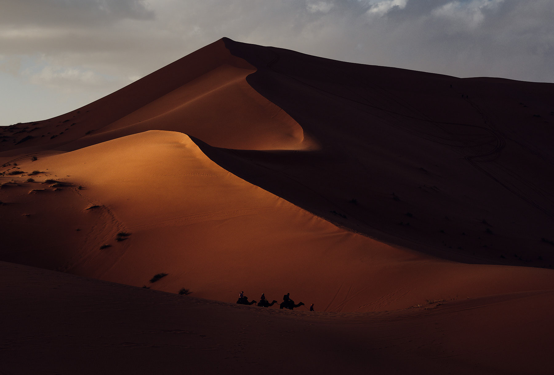 Merzouga sand dunes
