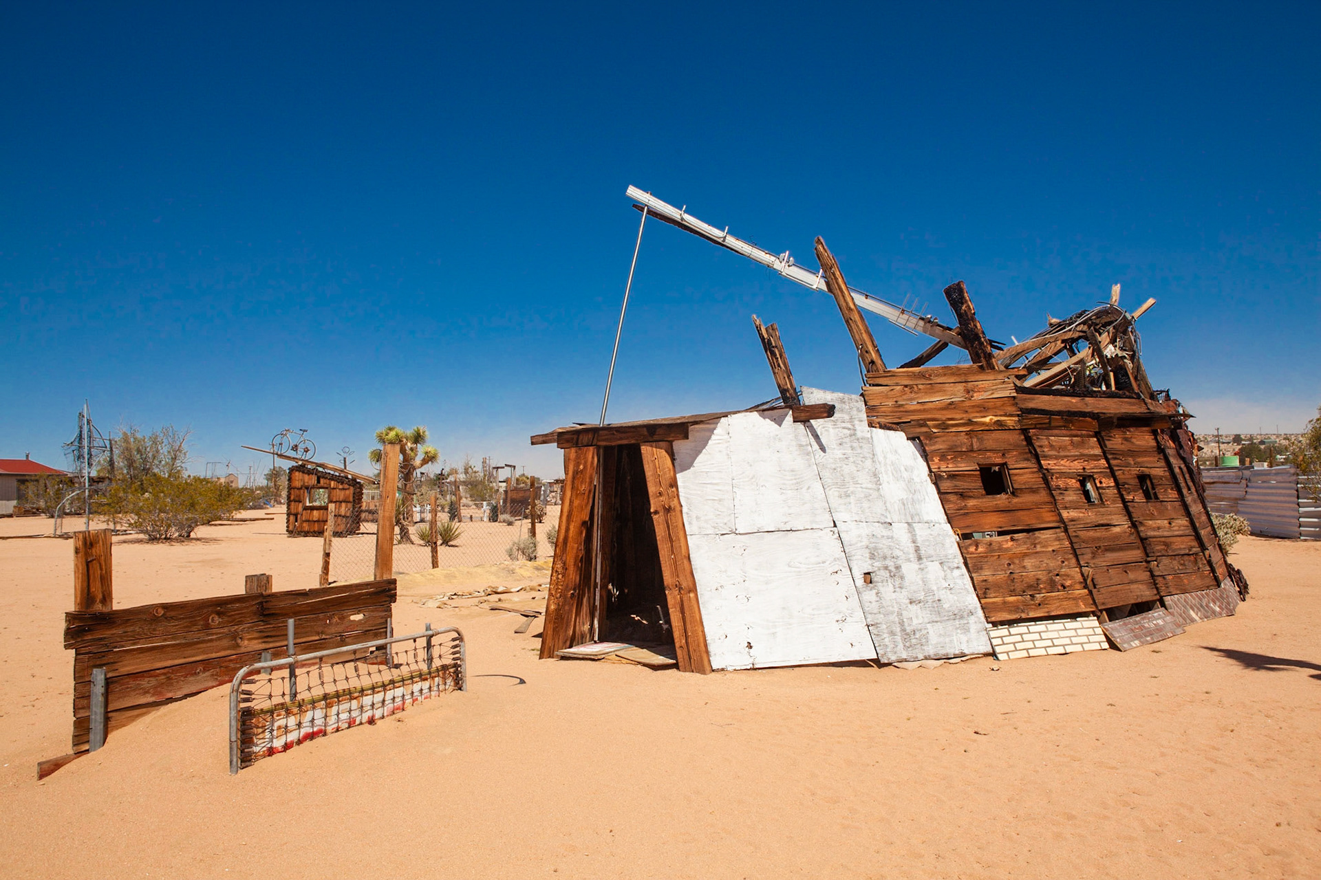 Noah Purifoy's Outdoor Museum near Joshua Tree, CA. Photo by Ming Lo