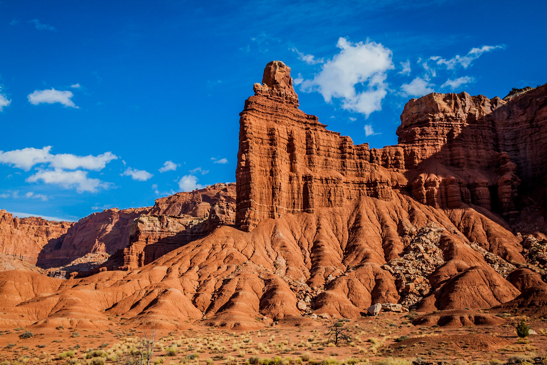 Chimney Rock, Capitol Reef National Park