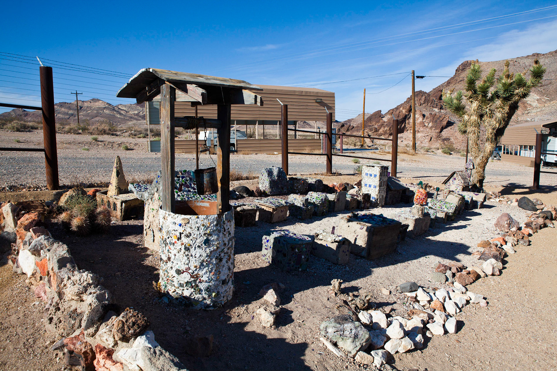 Rhyolite, NV - Kelly Bottle House