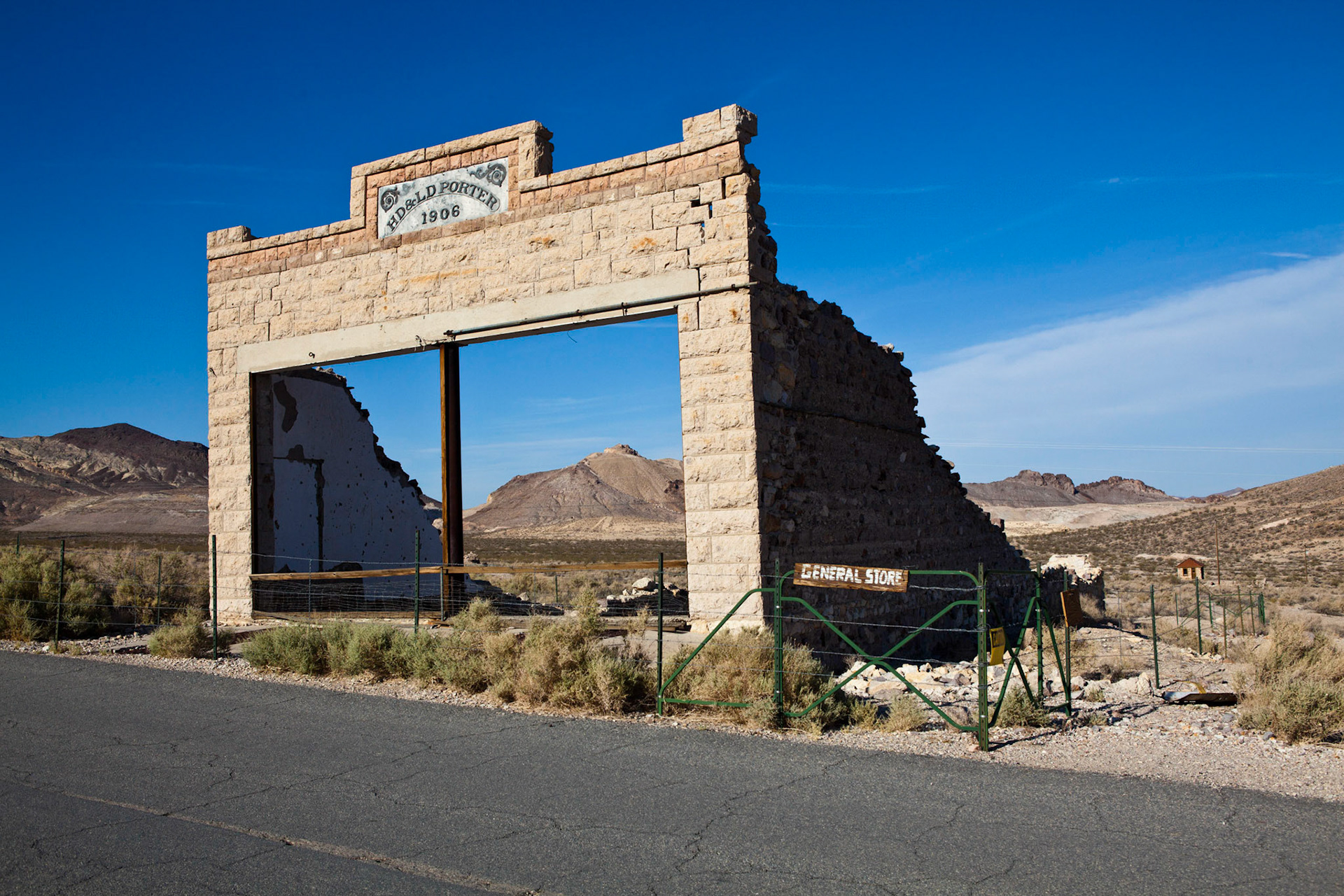 Rhyolite, NV - Porter Brothers