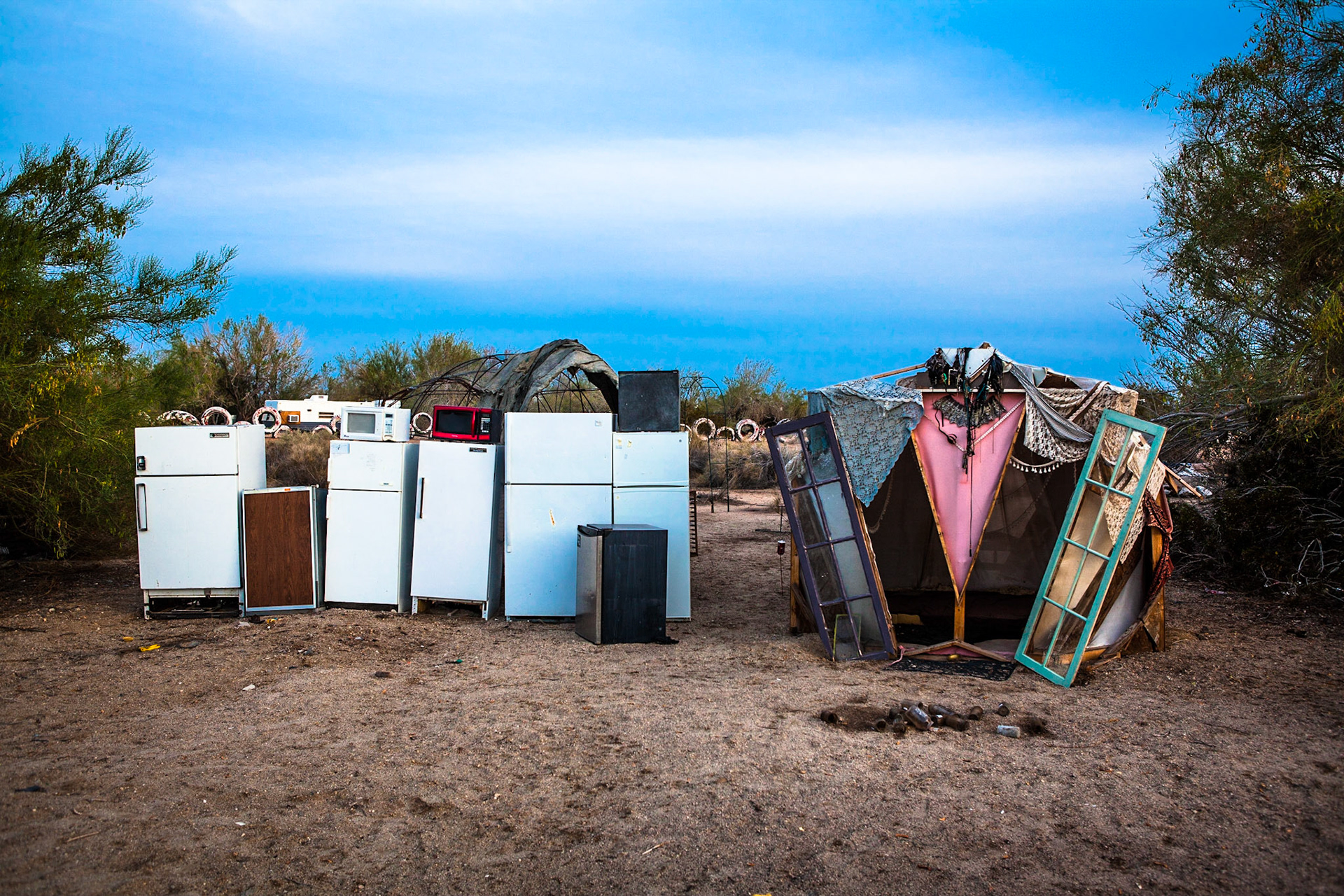 East Jesus, CA. Photo by Ming Lo