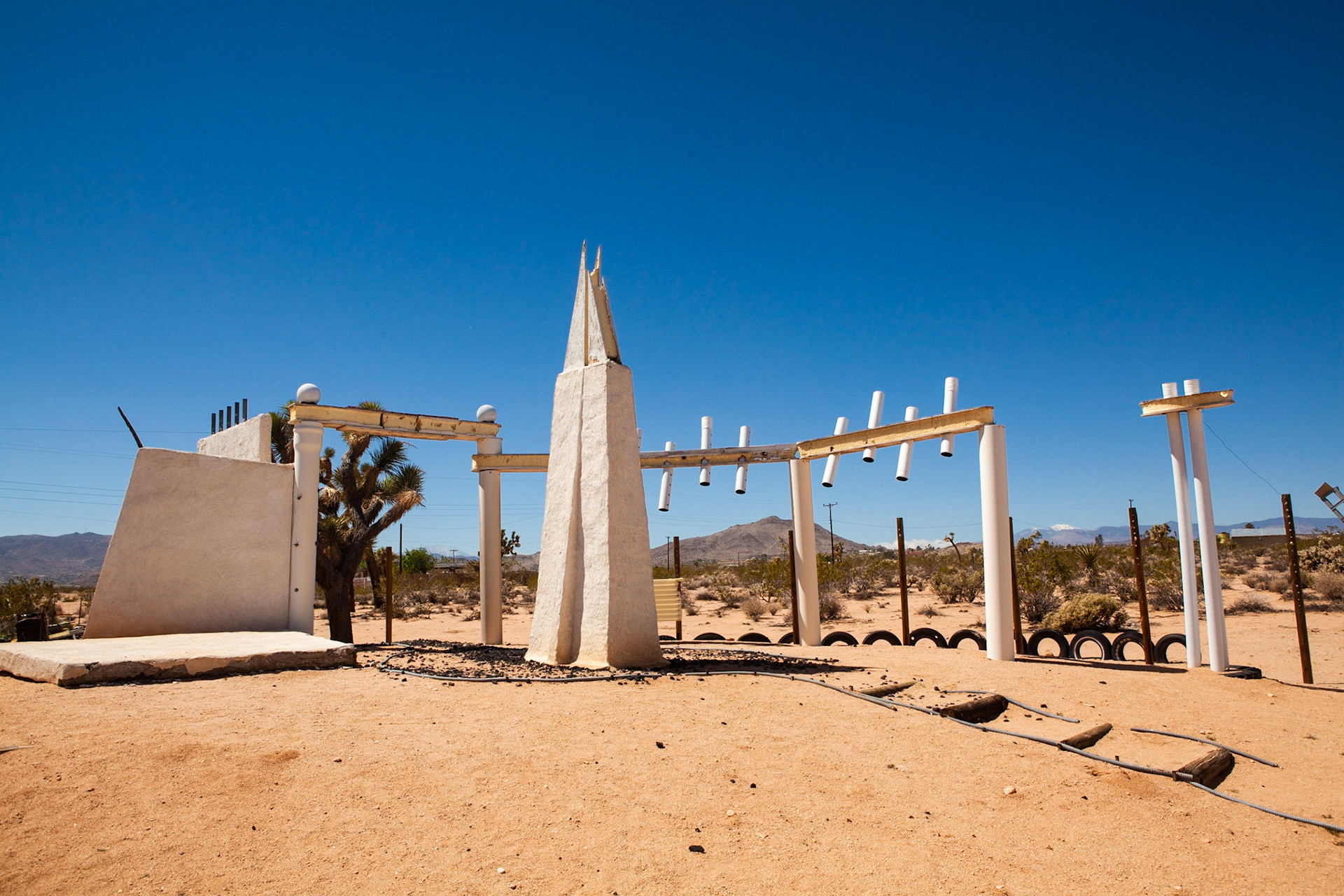 Noah Purifoy's Outdoor Museum near Joshua Tree, CA. Photo by Ming Lo