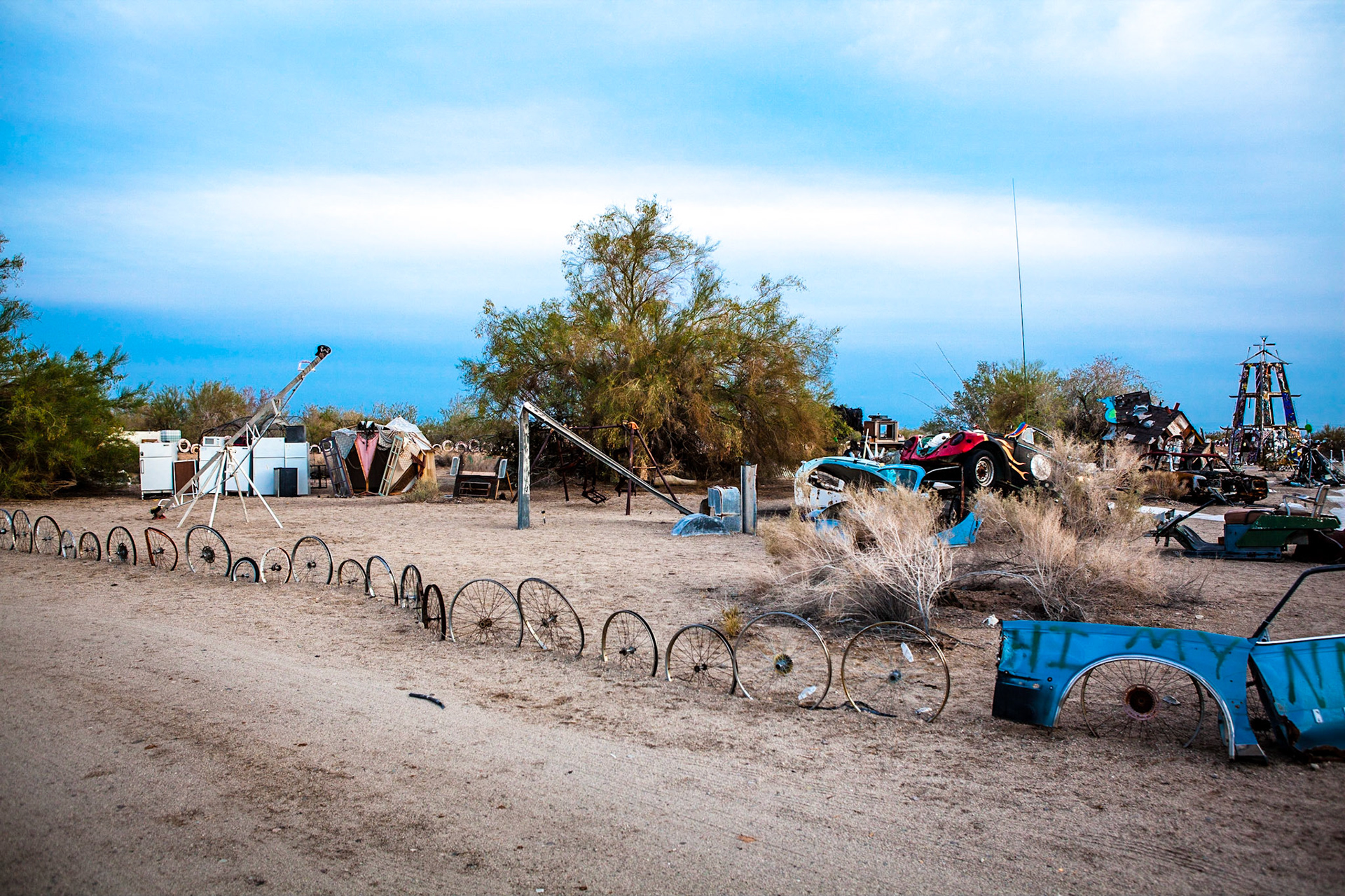 East Jesus, CA. Photo by Ming Lo