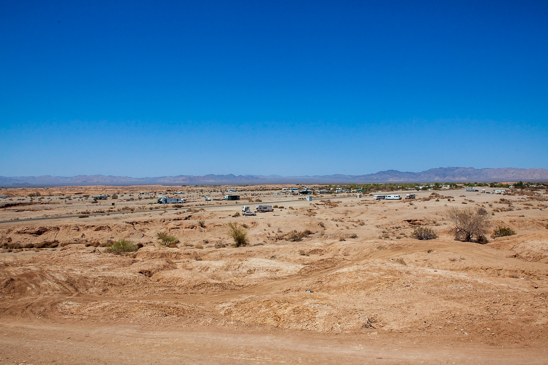 Salvation Mountain, CA. Photo by Ming Lo