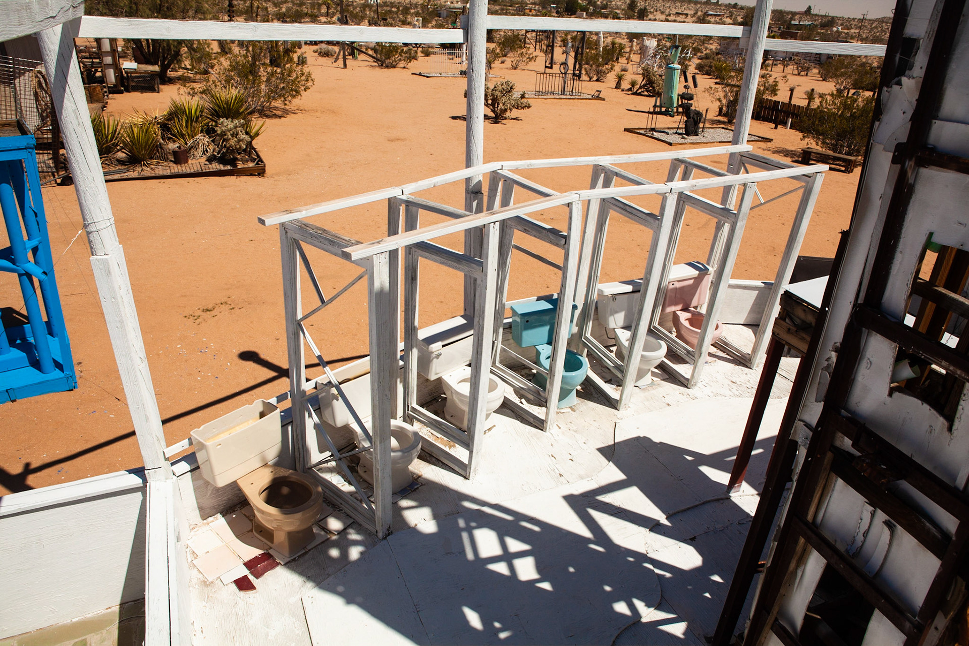 Noah Purifoy's Outdoor Museum near Joshua Tree, CA. Photo by Ming Lo