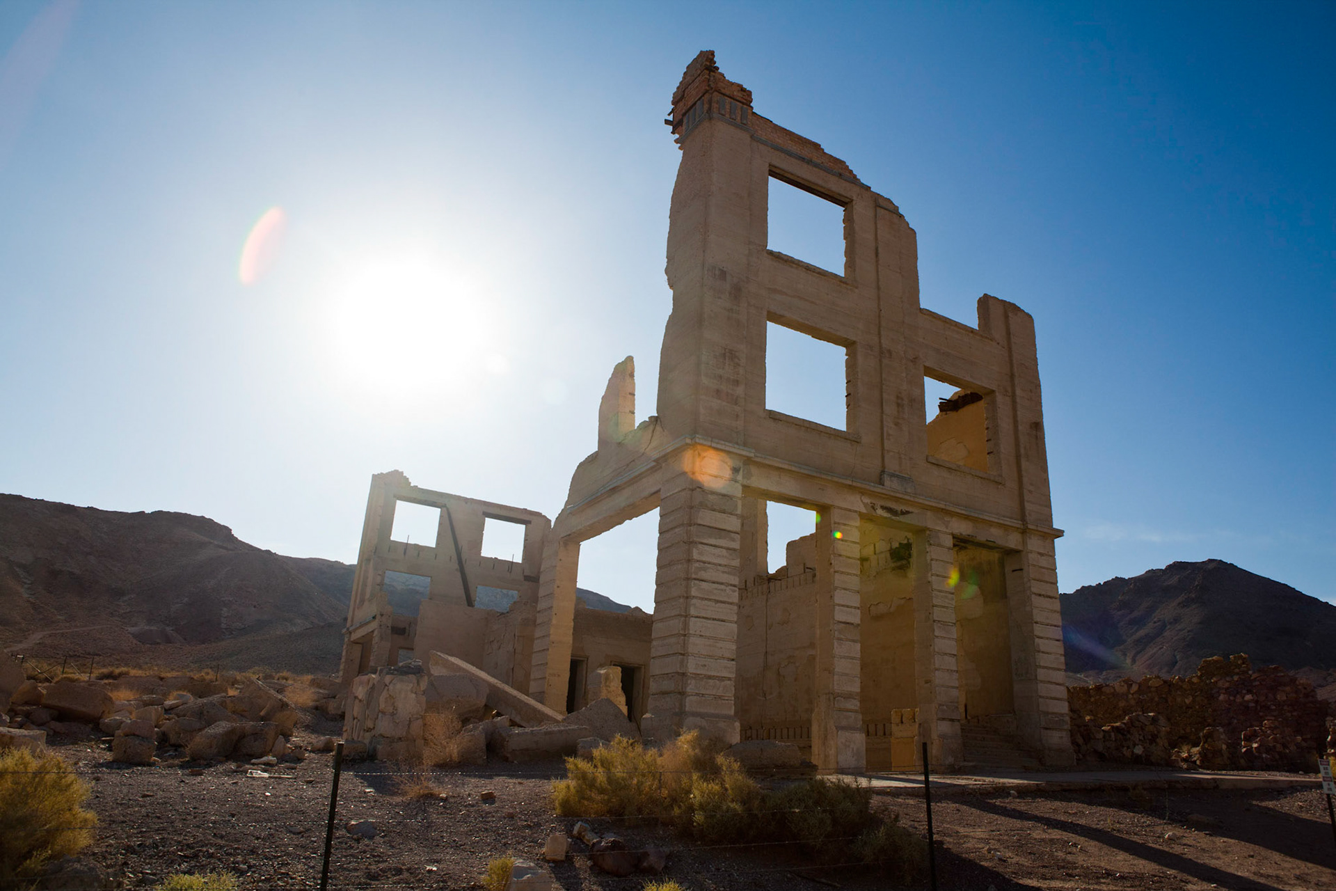 Rhyolite, NV - Cook Bank