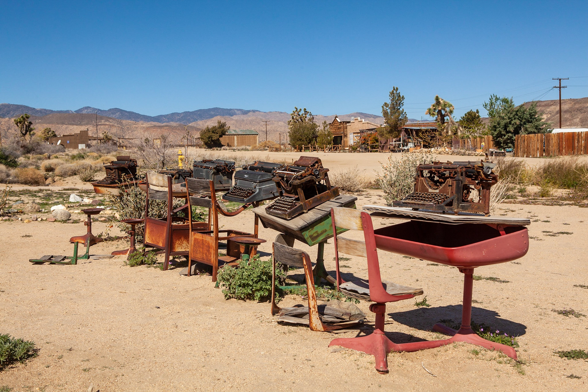Pioneertown near Joshua Tree, CA. Photo by Ming Lo