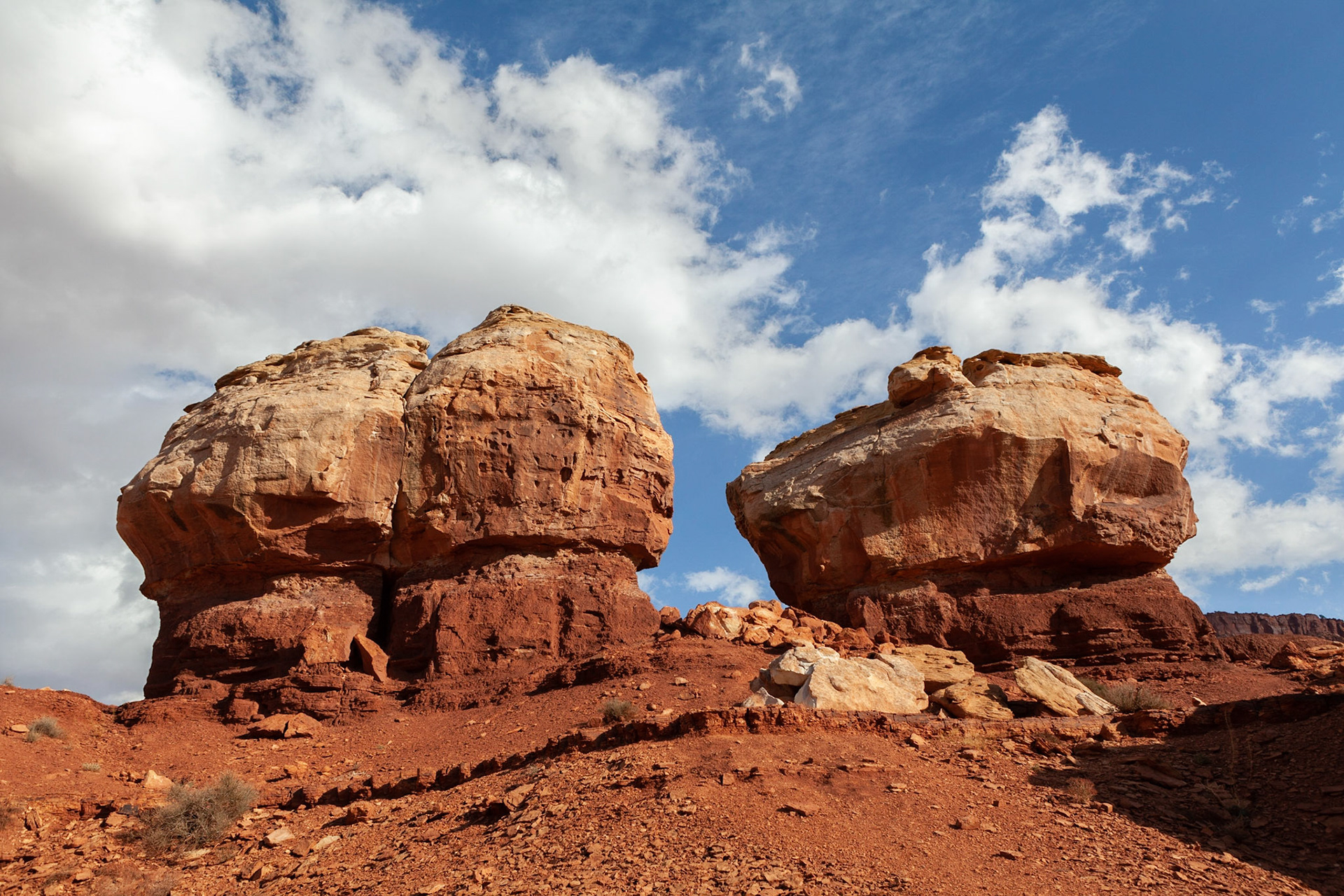 Twin Rocks, Capitol Reef National Park