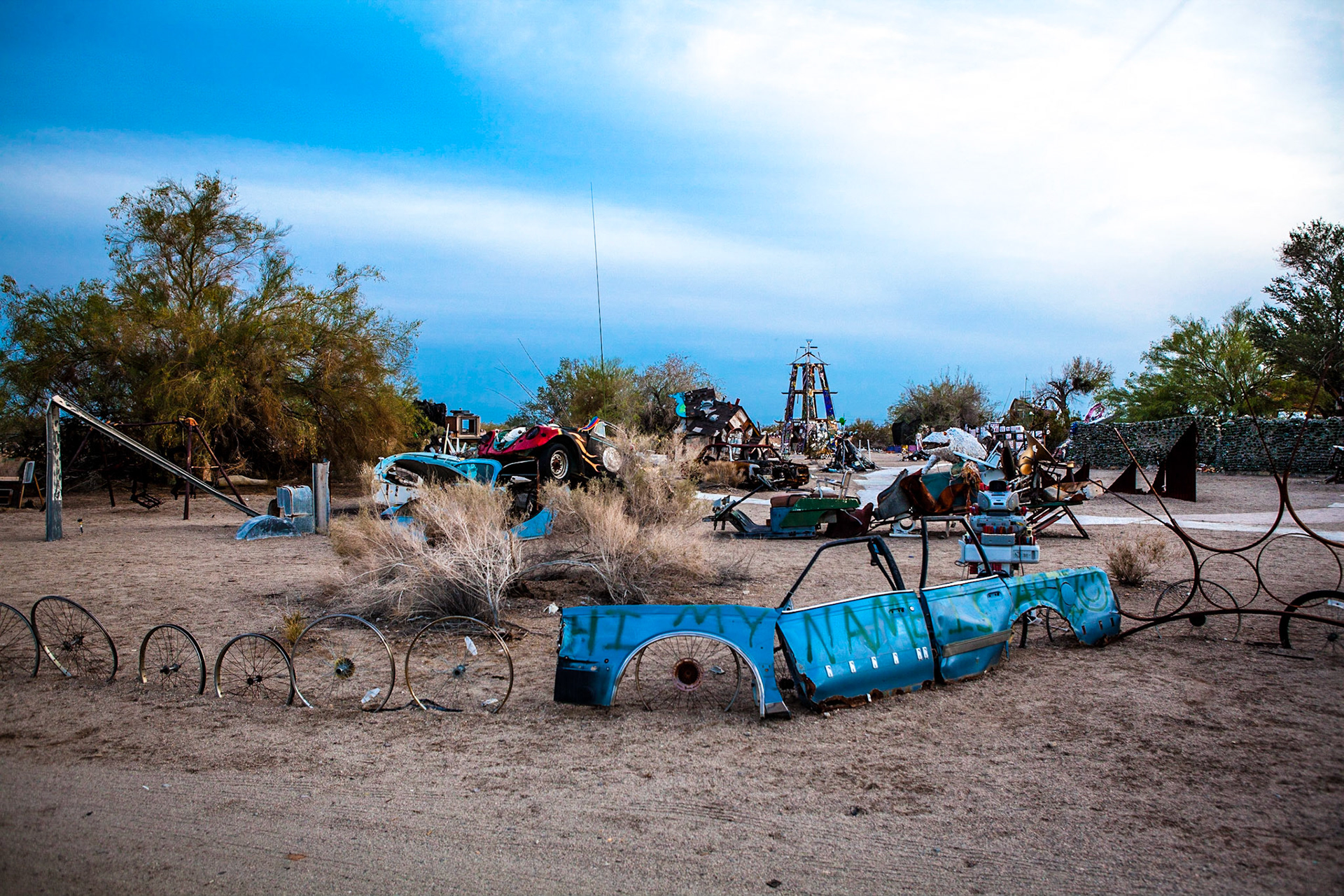 East Jesus, CA. Photo by Ming Lo
