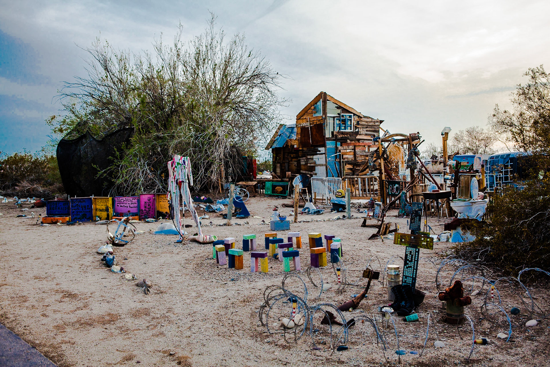 East Jesus, CA. Photo by Ming Lo