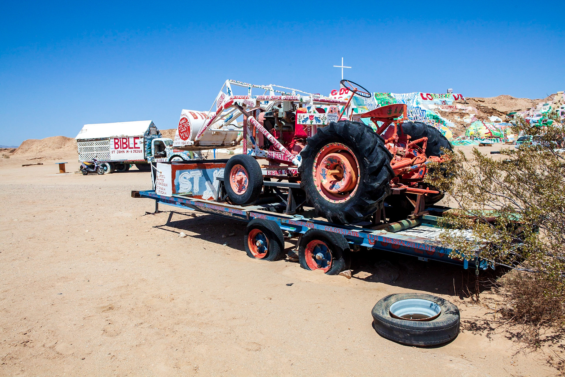 Salvation Mountain, CA. Photo by Ming Lo