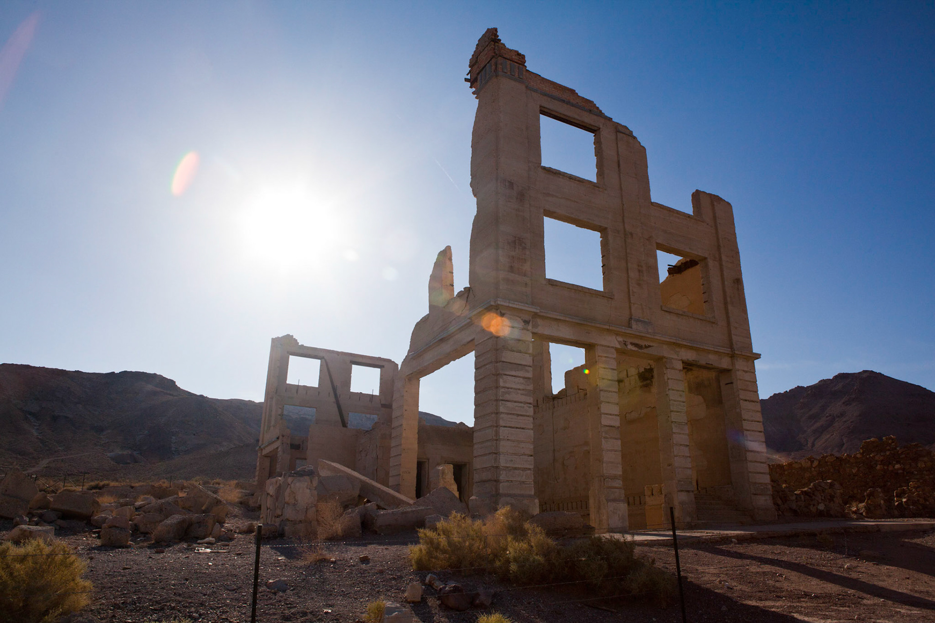 Rhyolite, NV - Cook Bank