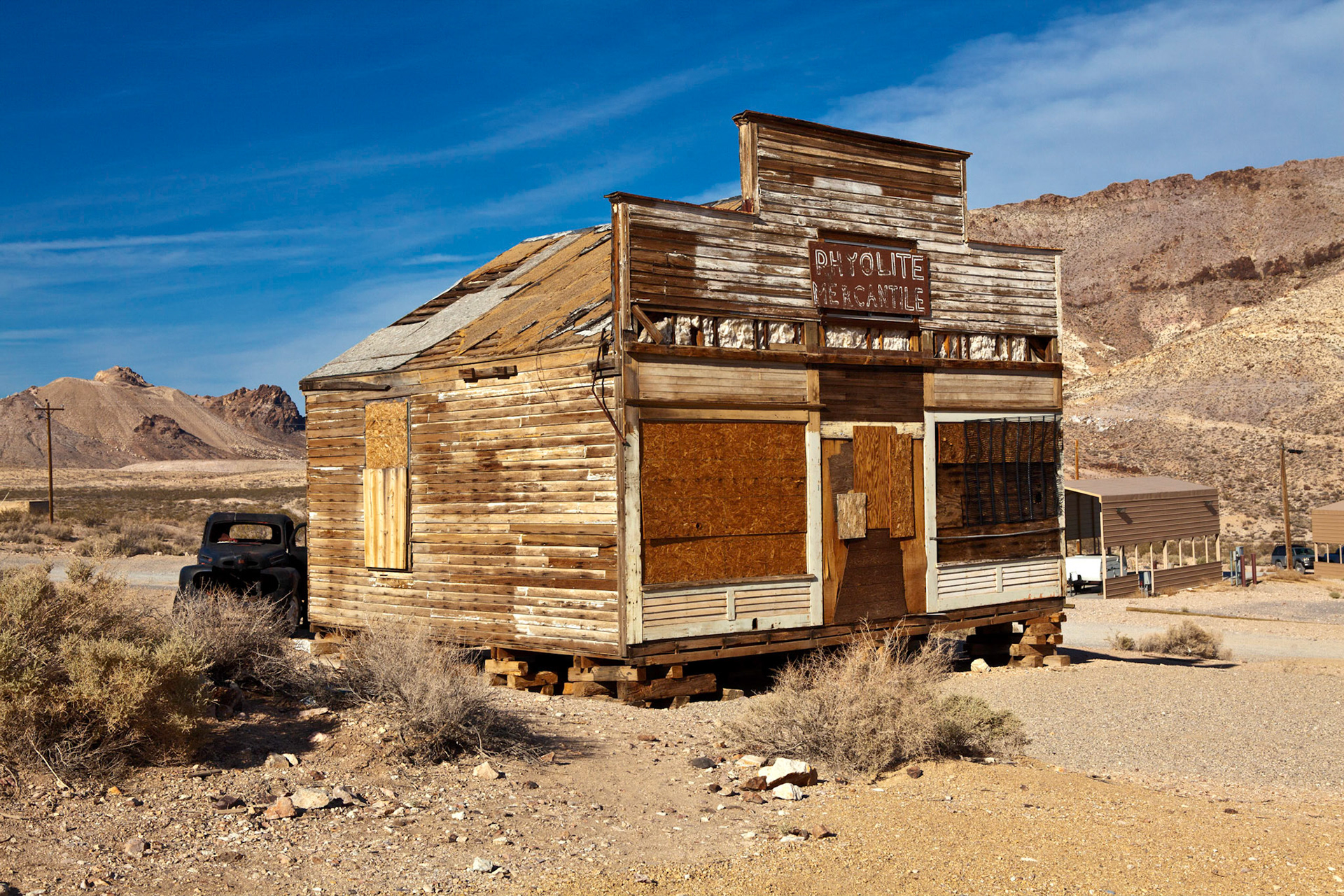 Rhyolite, NV - Mercantile Store